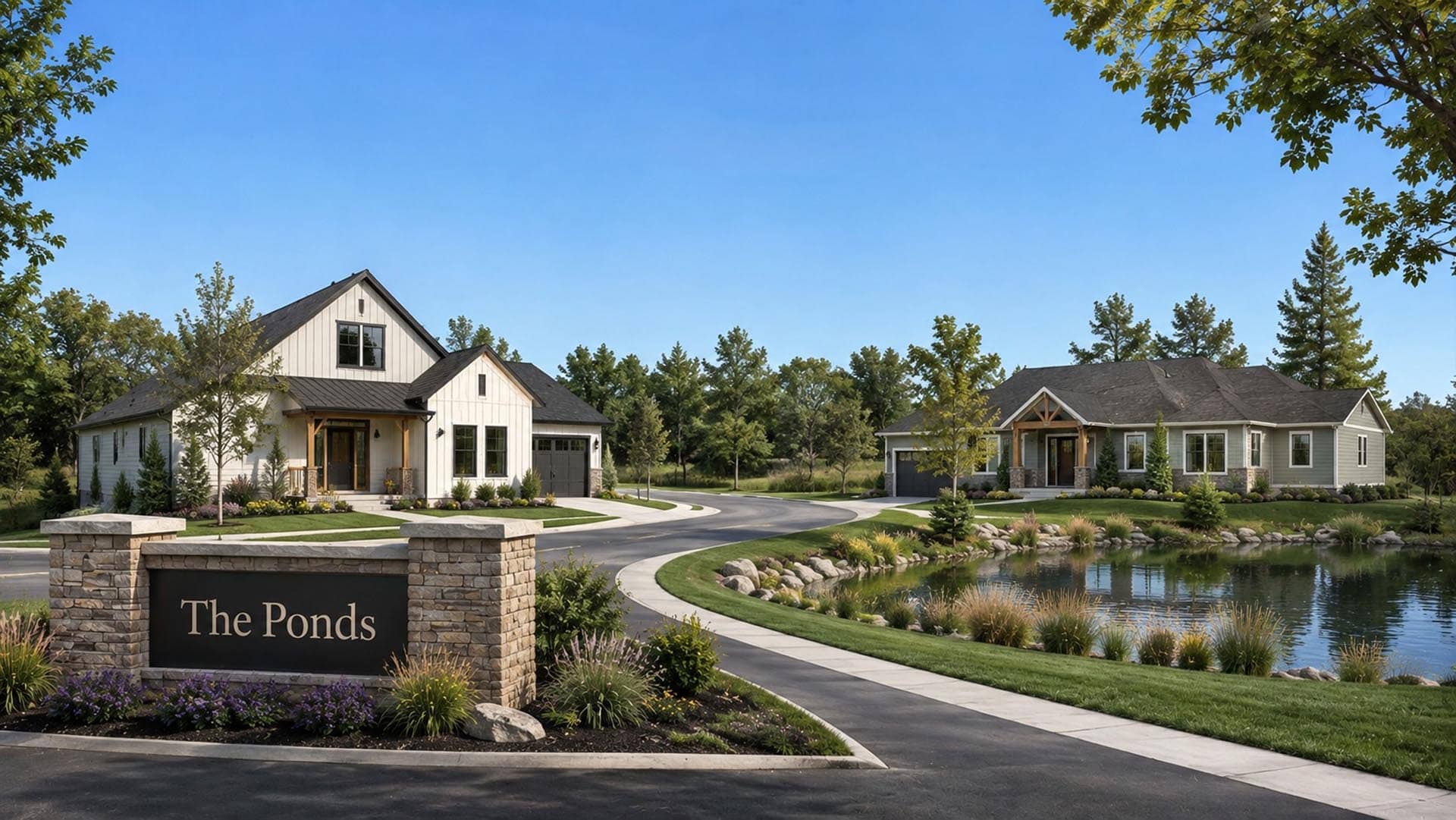 housing development washington the ponds