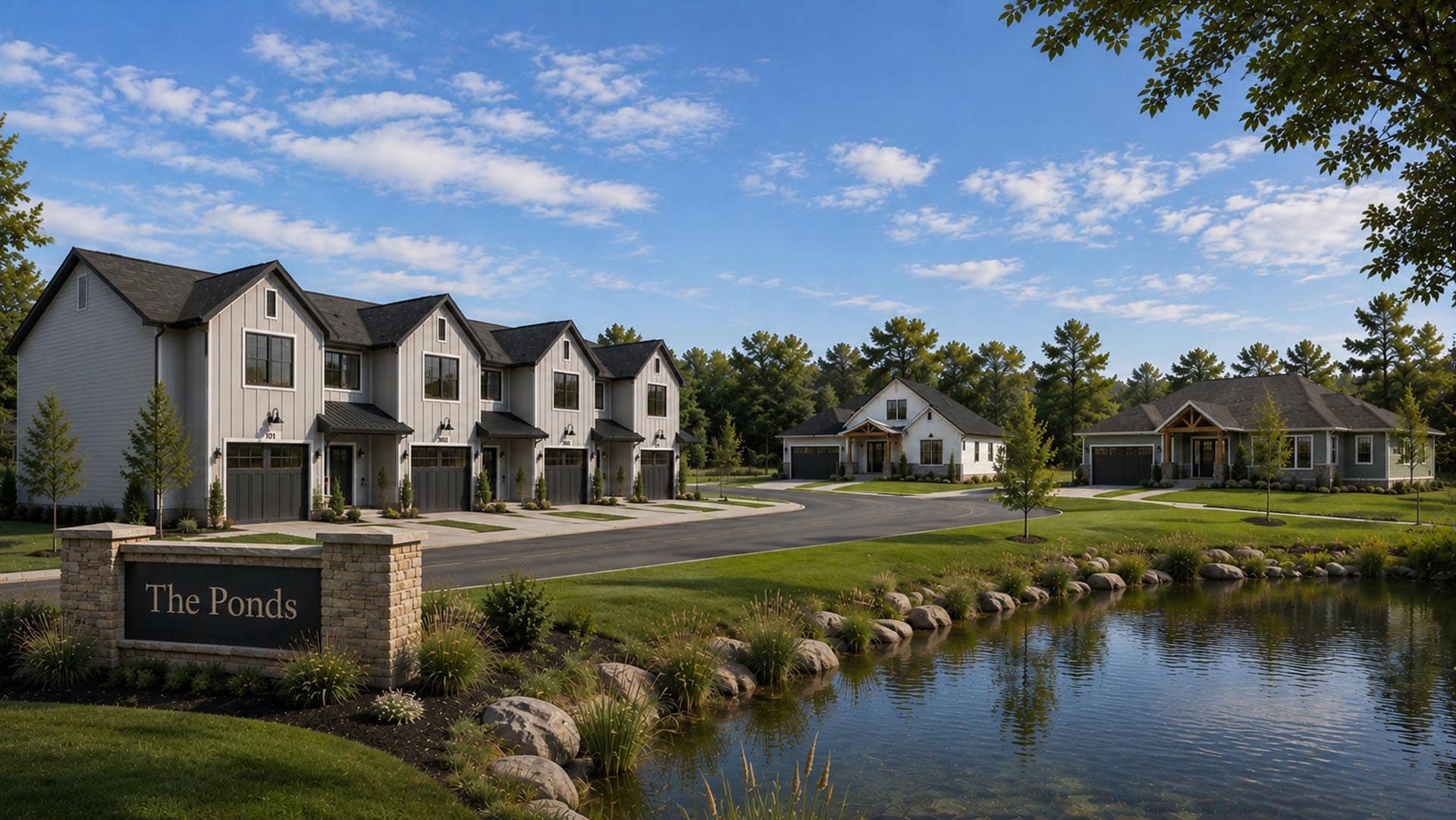 townhome sfr mix washington the ponds