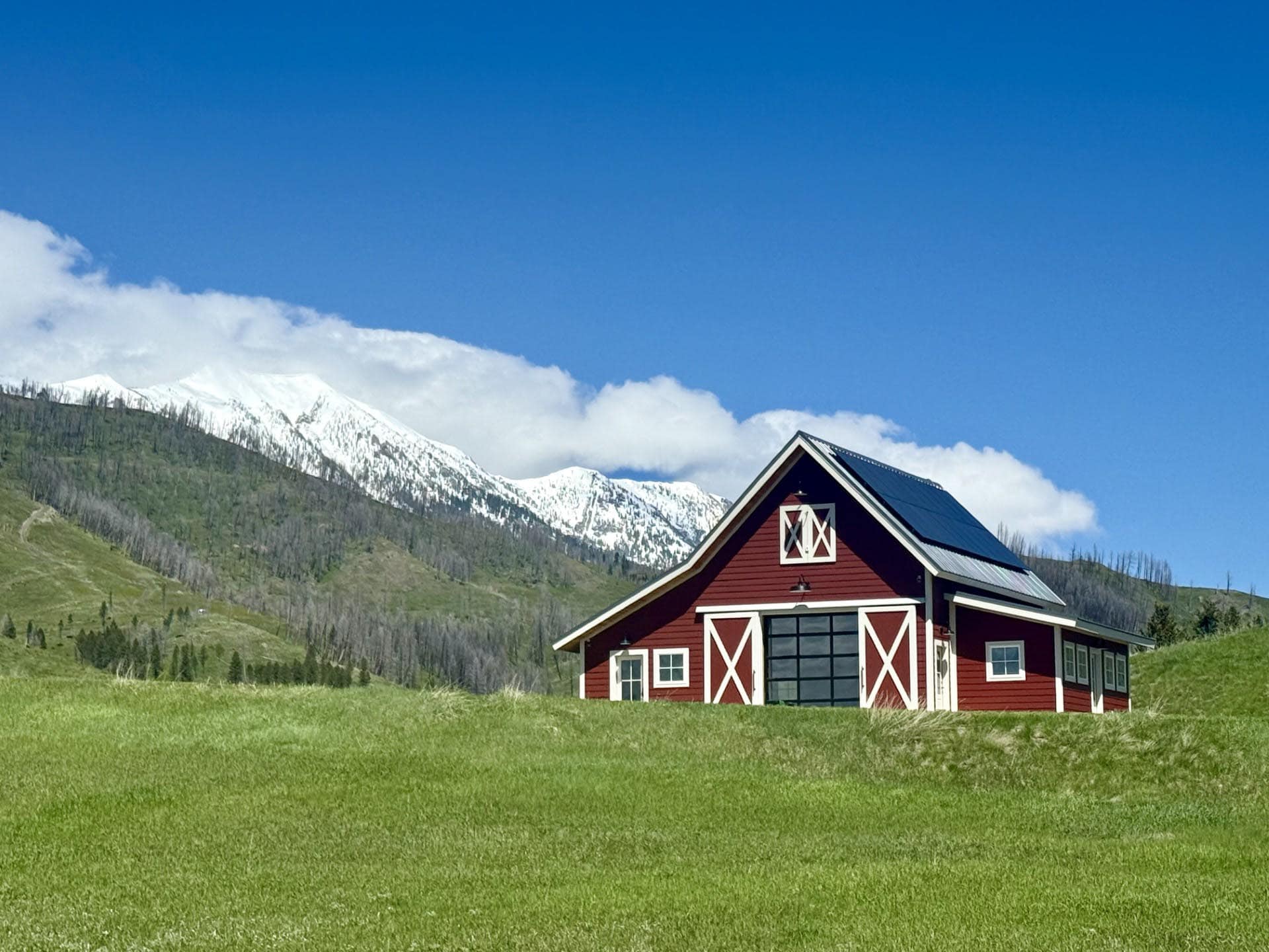 barn with views montana forever west ranch
