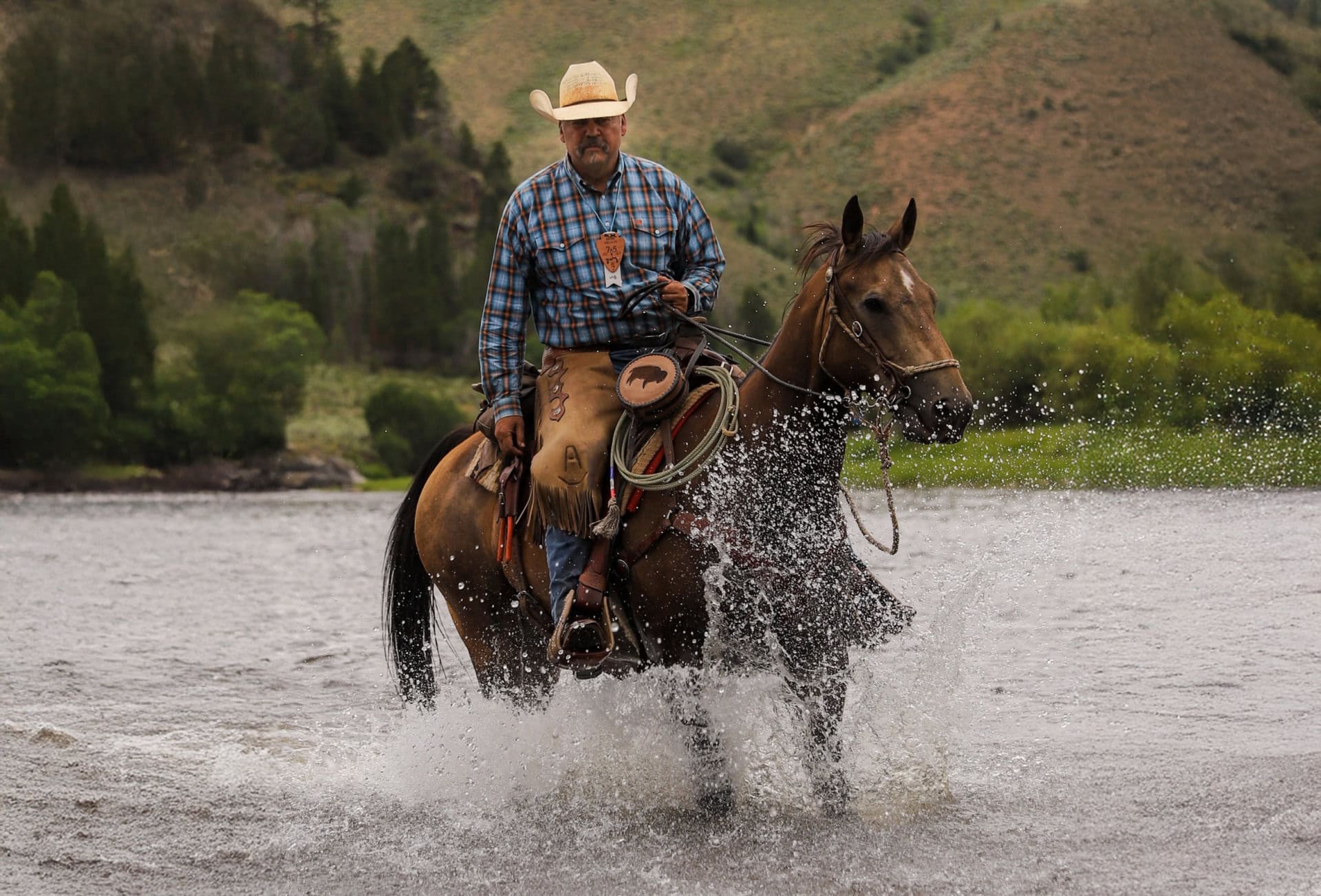 robb nelson horse river crossing