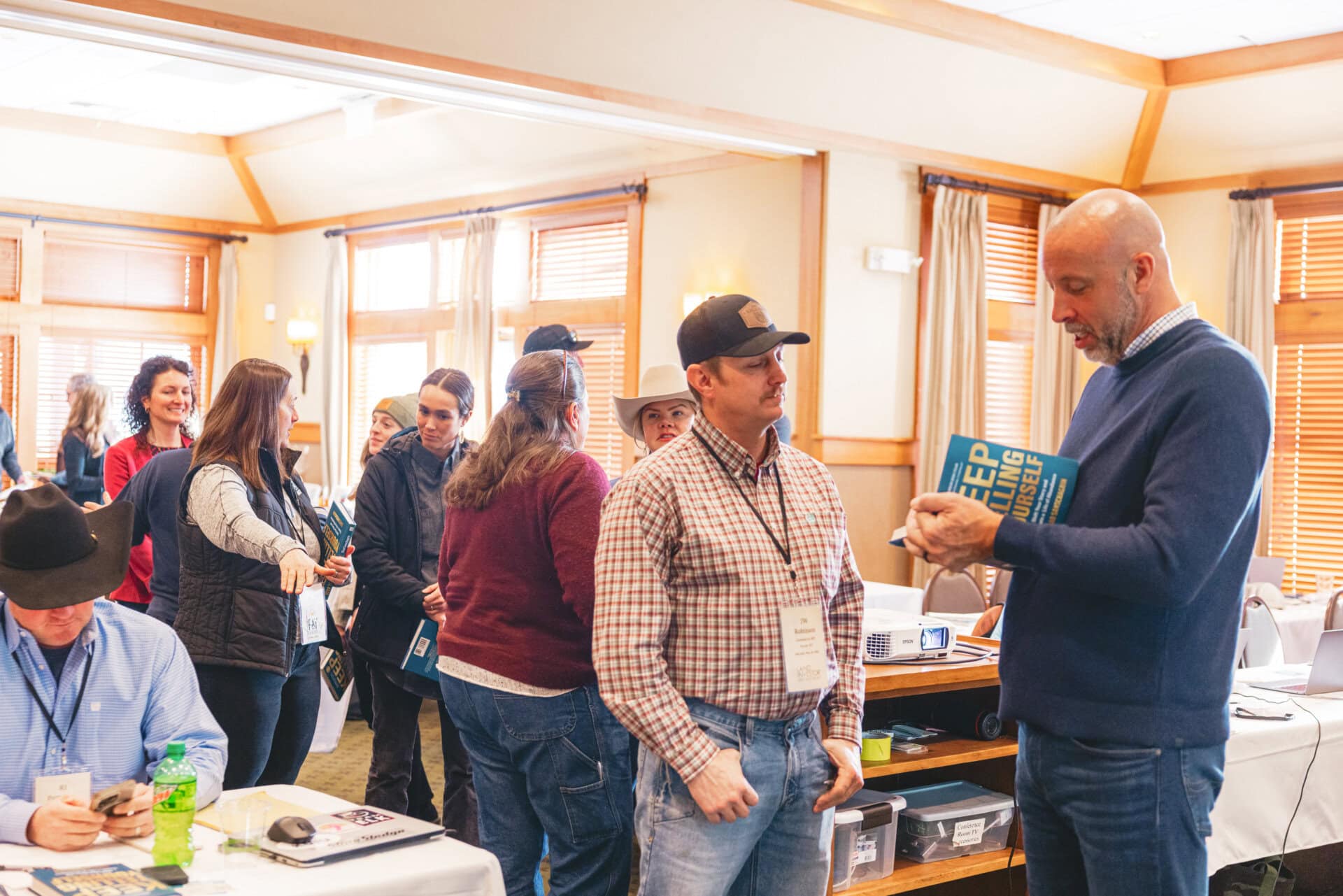 Autographed books by chad sanchargrin fay summit 2025