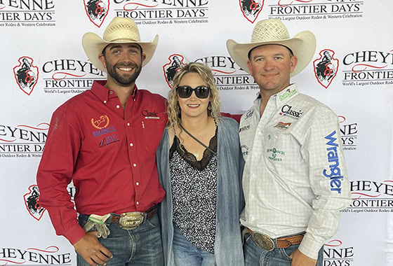 Justin davis california real estate at Cheyenne Press with hayes and emy