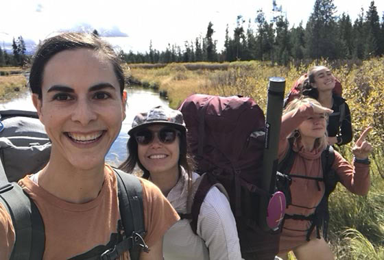 michelle kolodin licensed assistant robb nelson hiking with family
