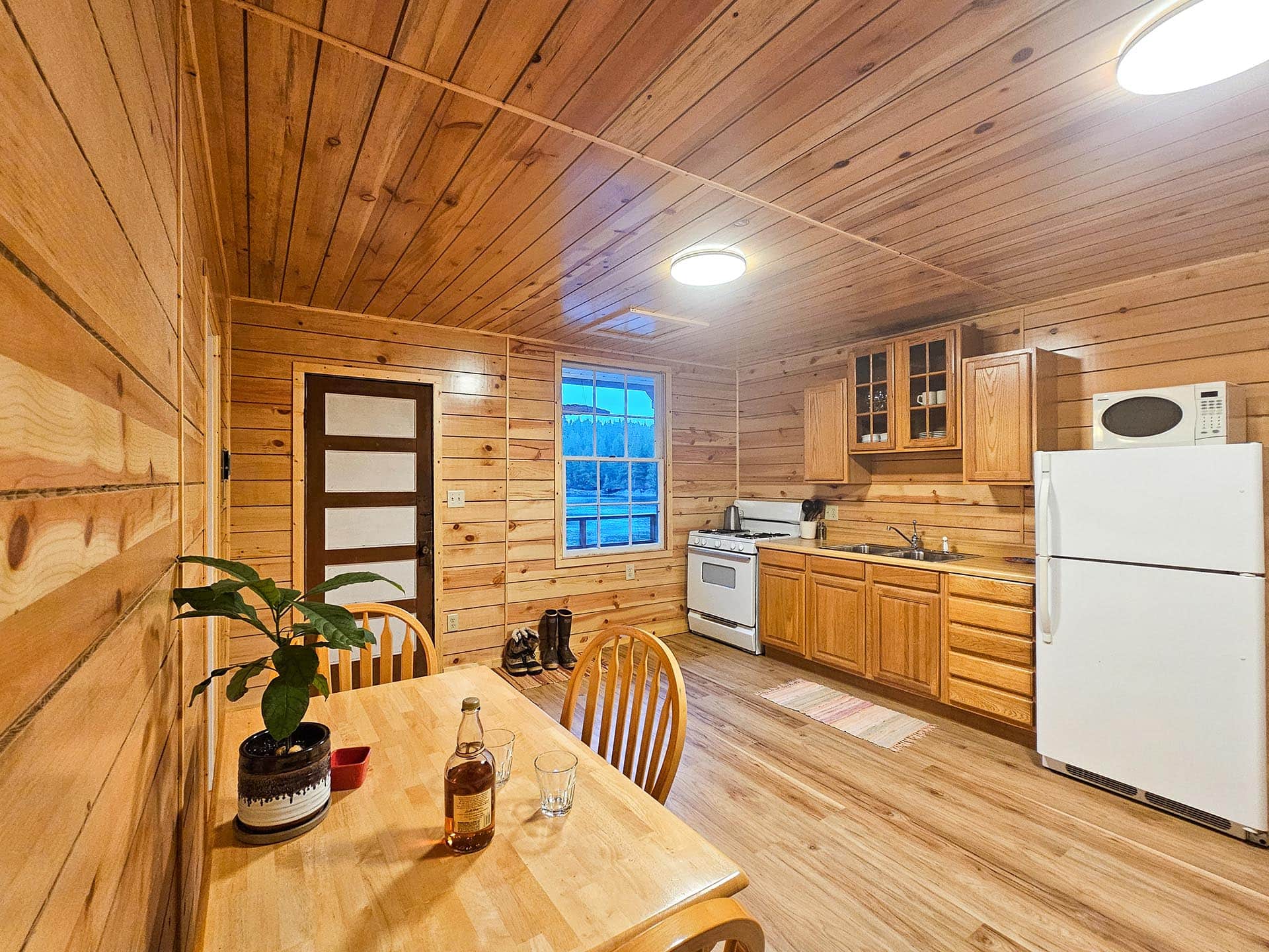 remote kitchen alaska hidden inlet lodge