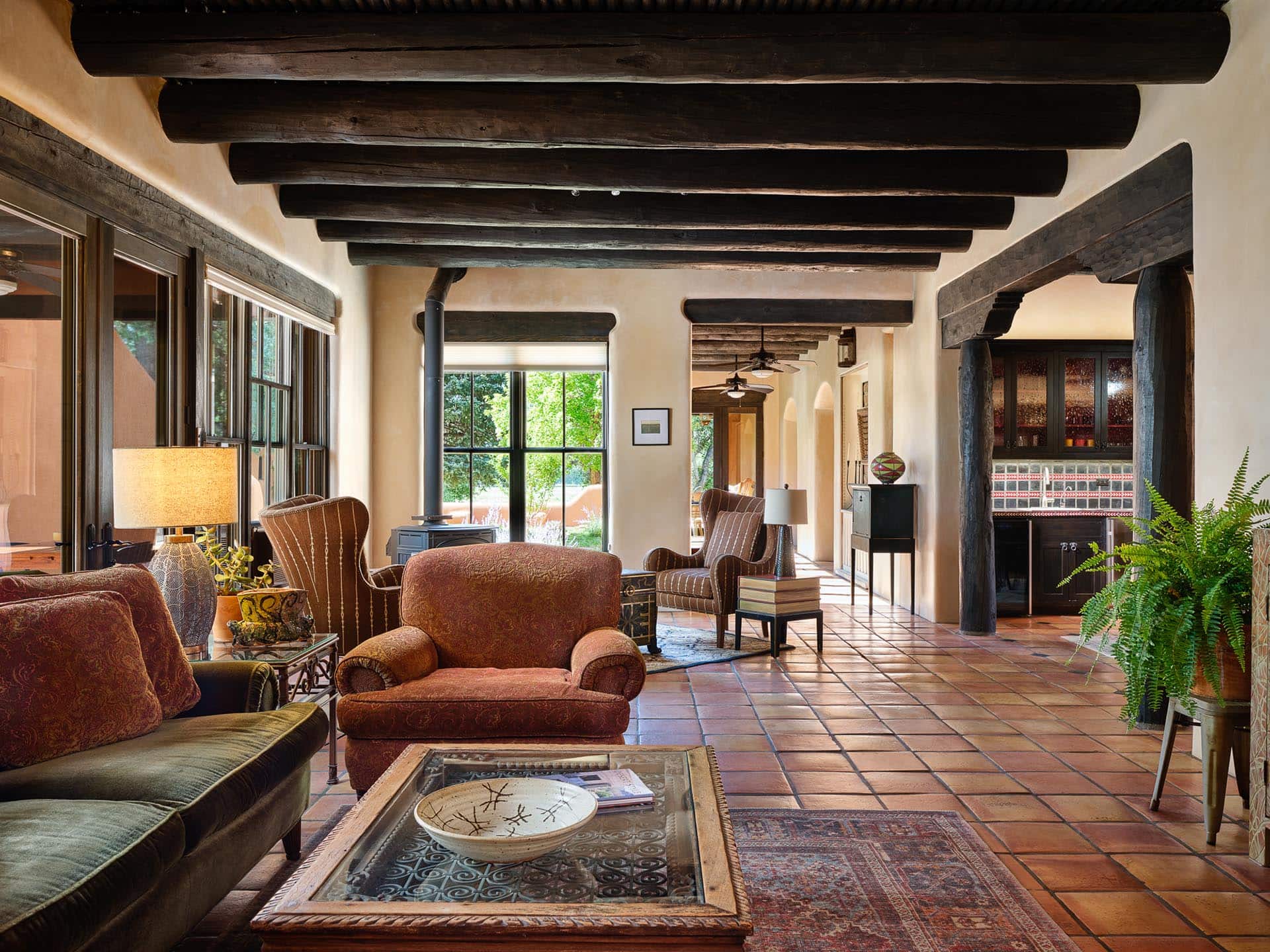 east living area new mexico rancho de abiquiu