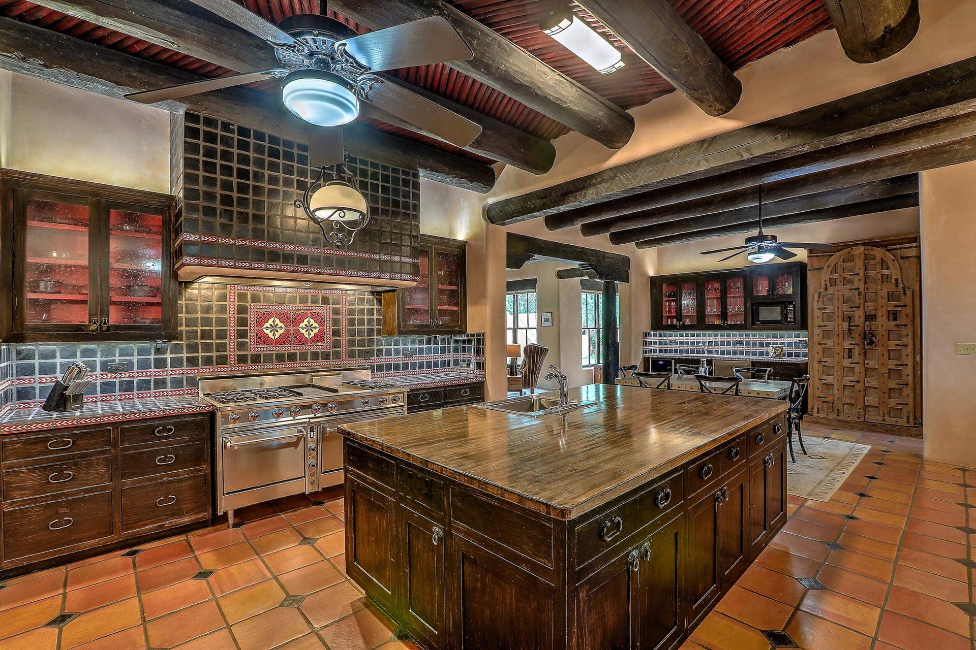 kitchen table new mexico rancho de abiquiu