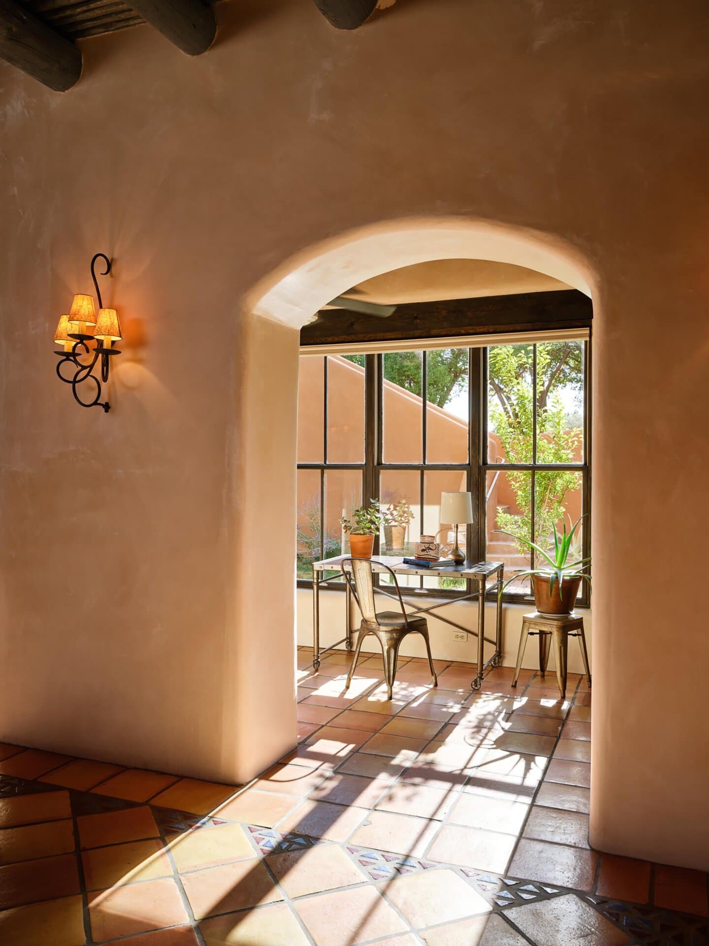 east hall dining santa fe new mexico rancho de abiquiu