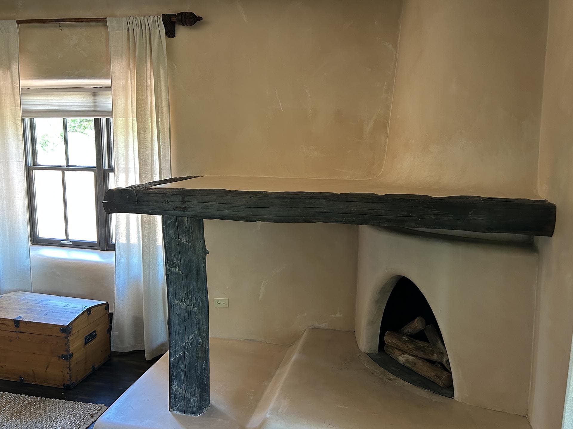 bedroom shepherd santa fe new mexico rancho de abiquiu