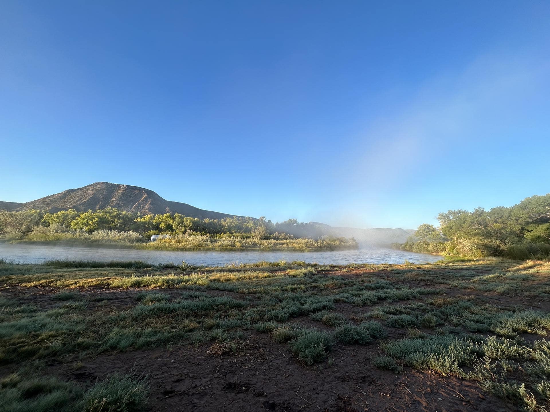 river santa fe new mexico rancho de abiquiu