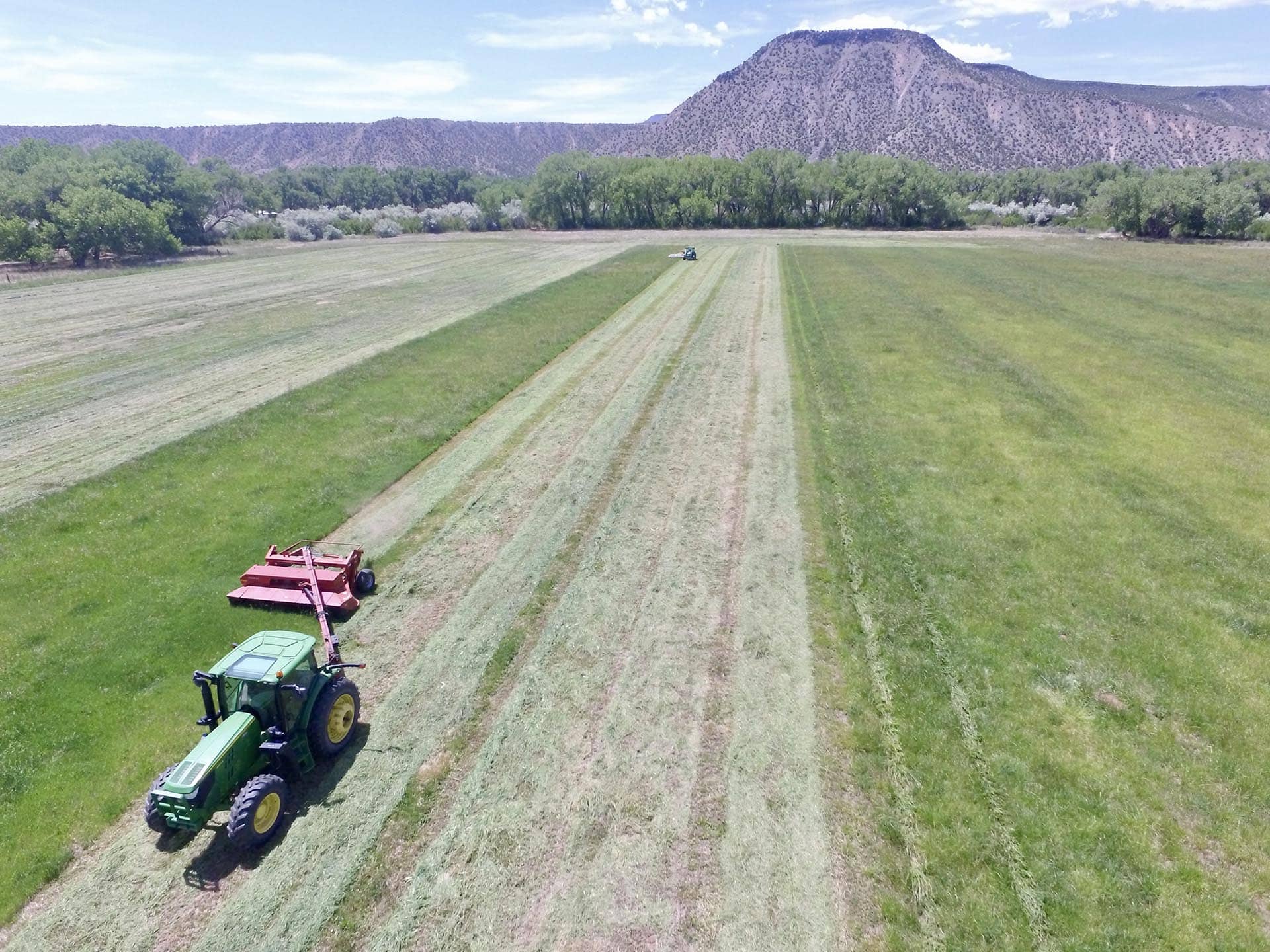 hay mowing 3 santa fe new mexico rancho de abiquiu