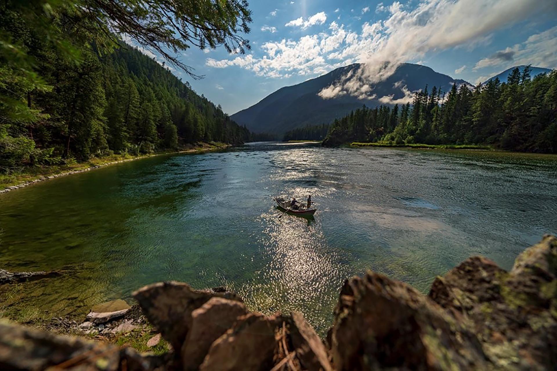 Kootenai River Fishing montana linehan outfitting
