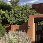 entrance new mexico rancho de abiquiu