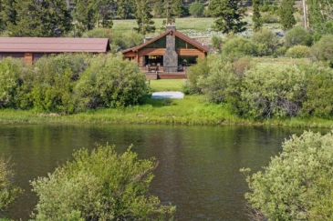 montana fly fishing property for sale big hole river cabin