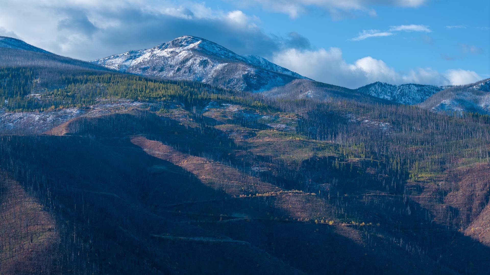 mountain view montana lolo peak shadows