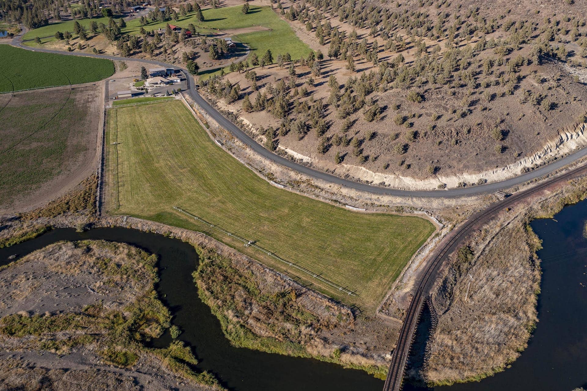 water front property oregon king ranch on the crooked river