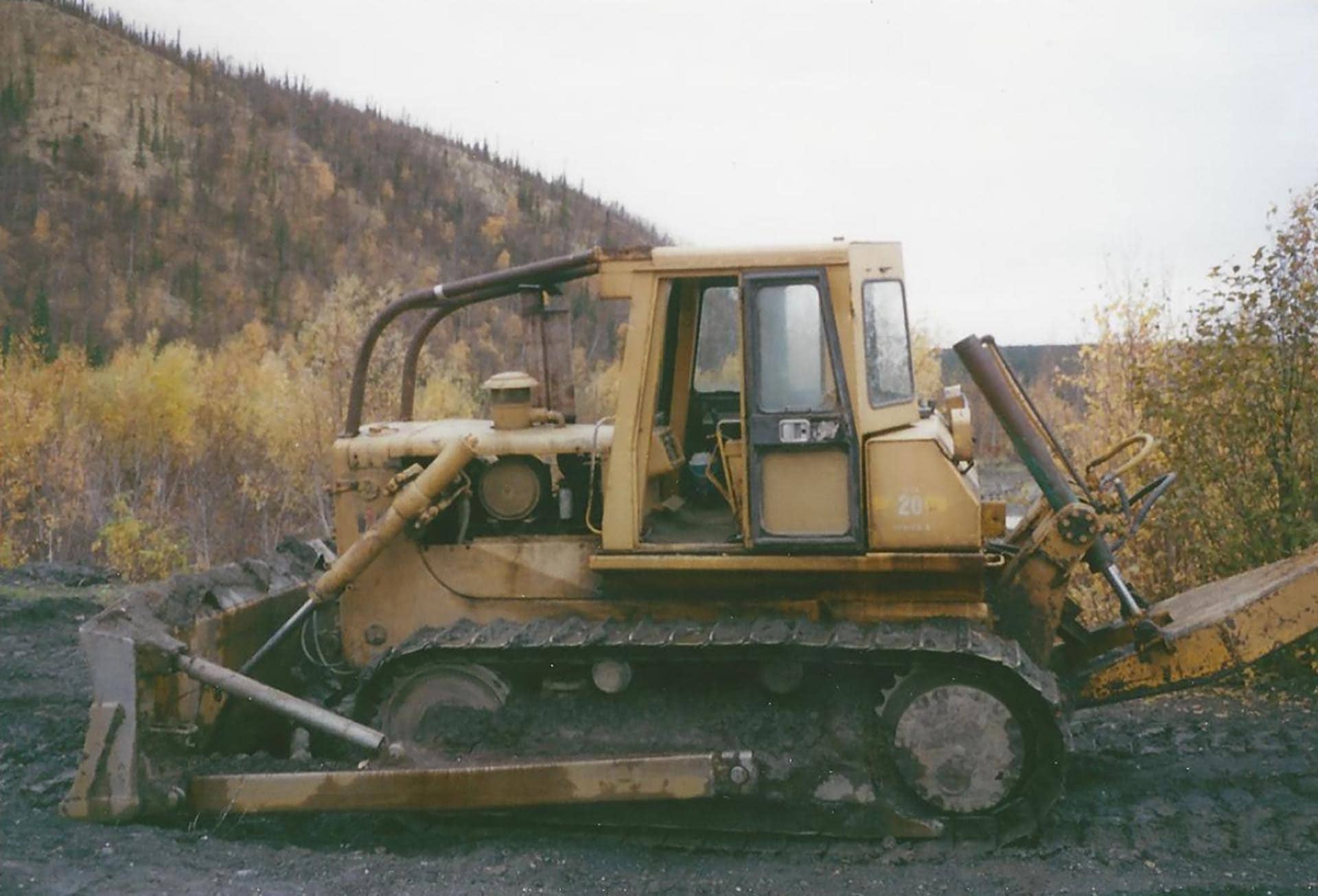 dozer alaska little boulder creek gold mine
