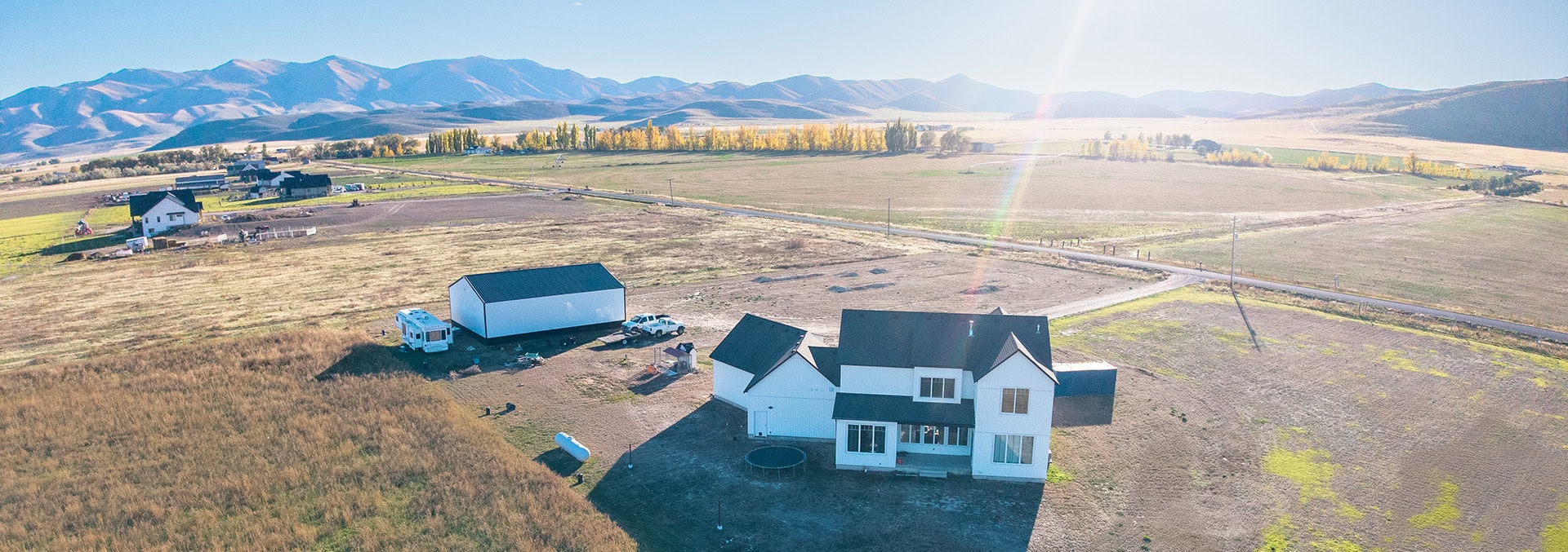 idaho land with farmhouse for sale idaho pleasantview homestead