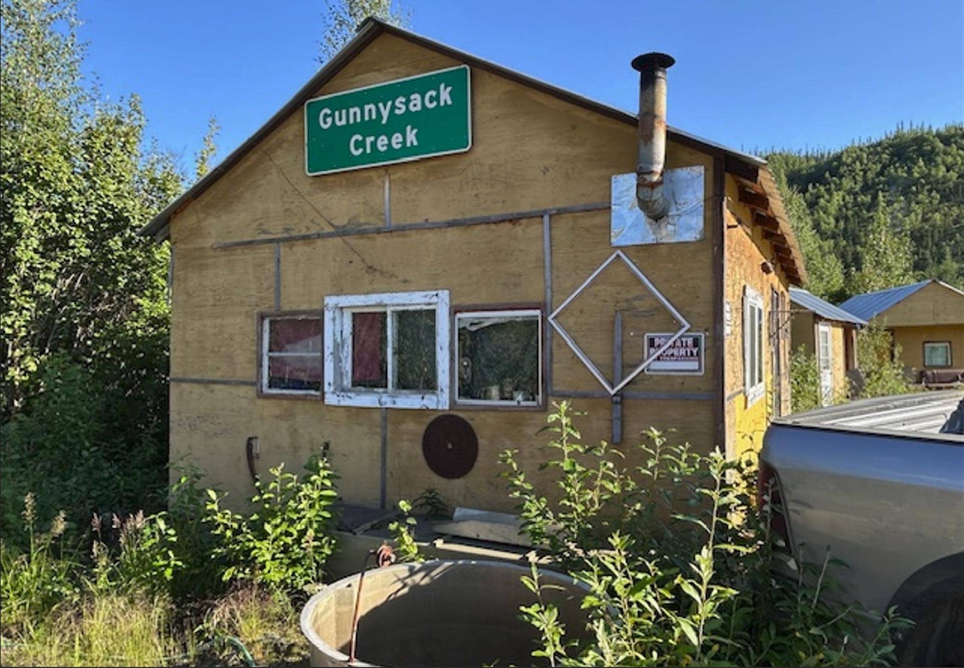 main cabin alaska little boulder creek gold mine