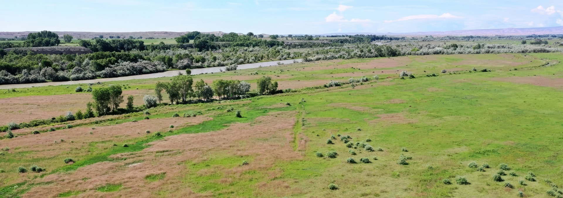 wyoming water frontage for sale shoshone river pivot