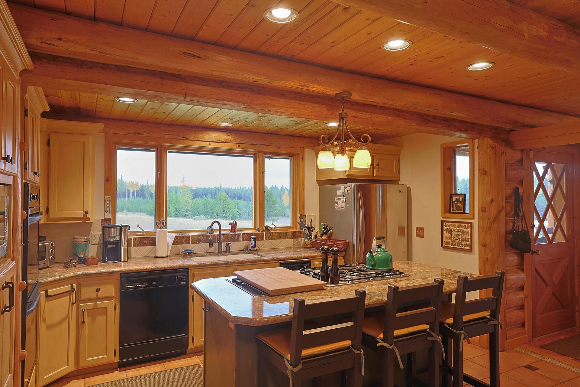 Kitchen Montana Hanging J Ranch