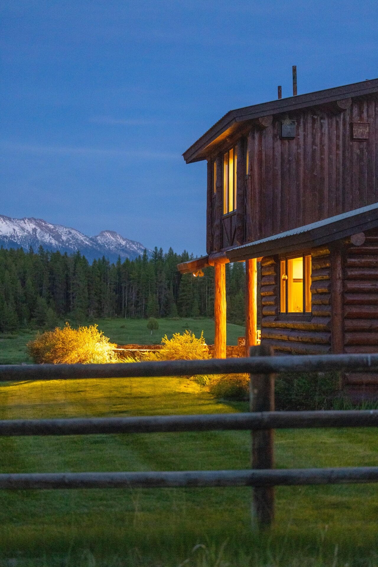 Twilight Montana Hanging J Ranch