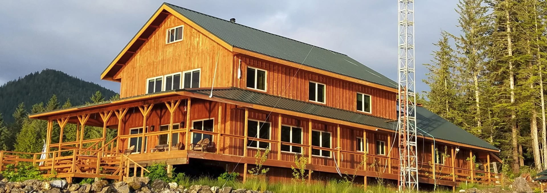 luxury home for sale in alaska sunny day alaska bay of pillars retreat