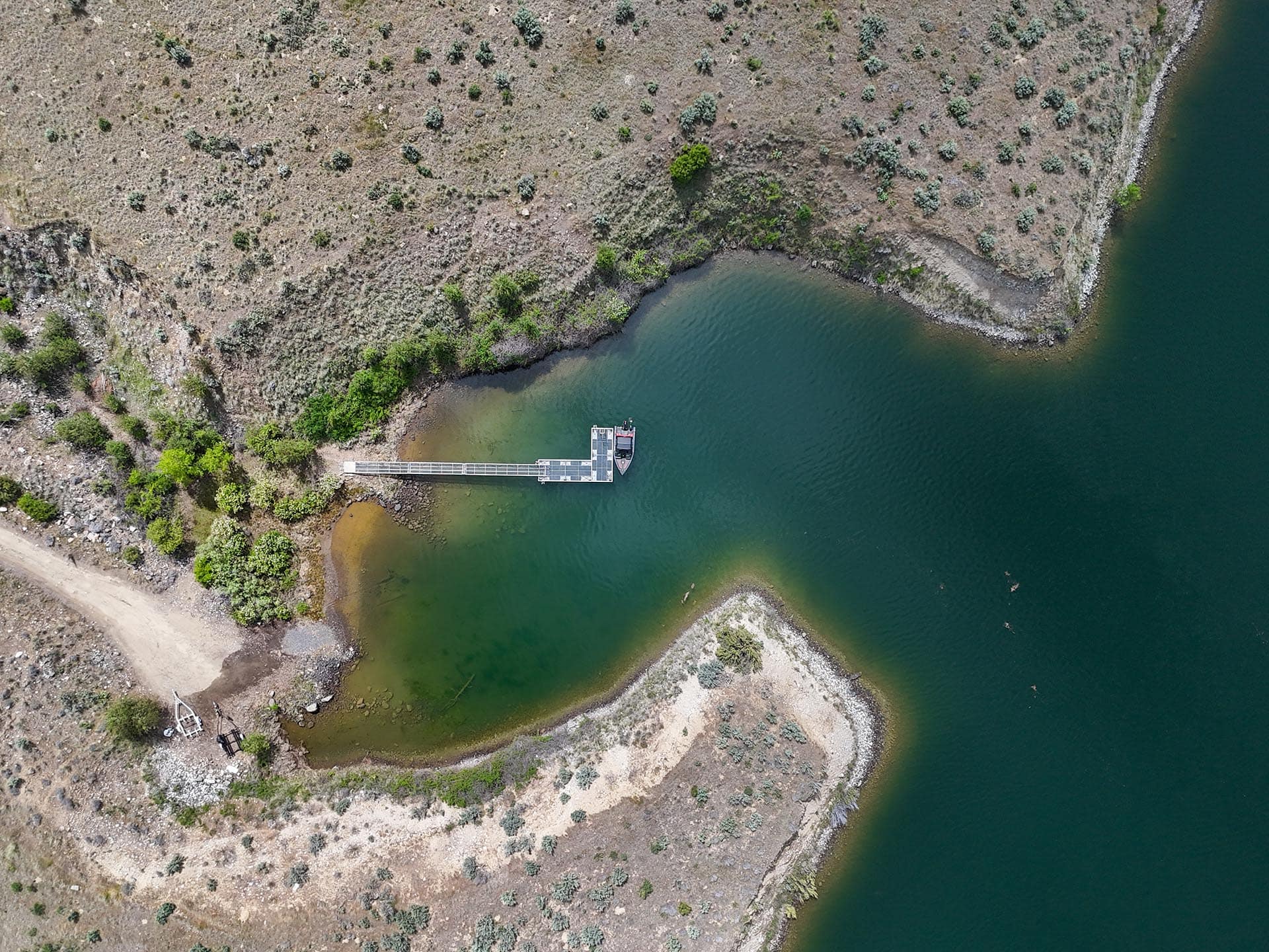 boat dock cove washington rilette springs on the columbia