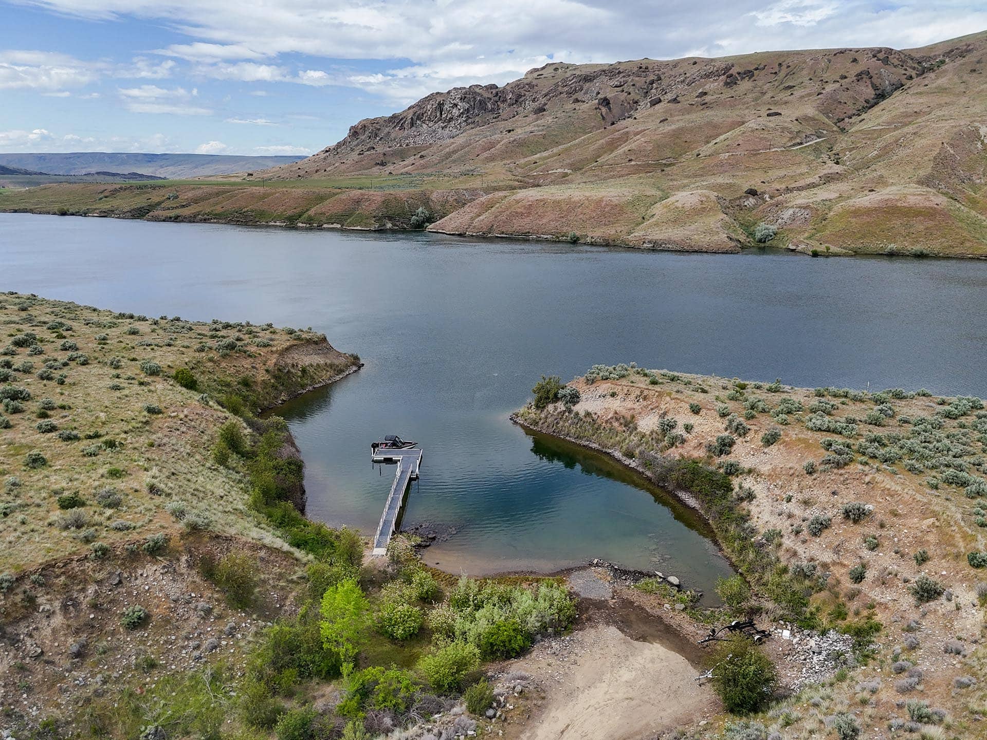 boat launch cove washington rilette springs on the columbia