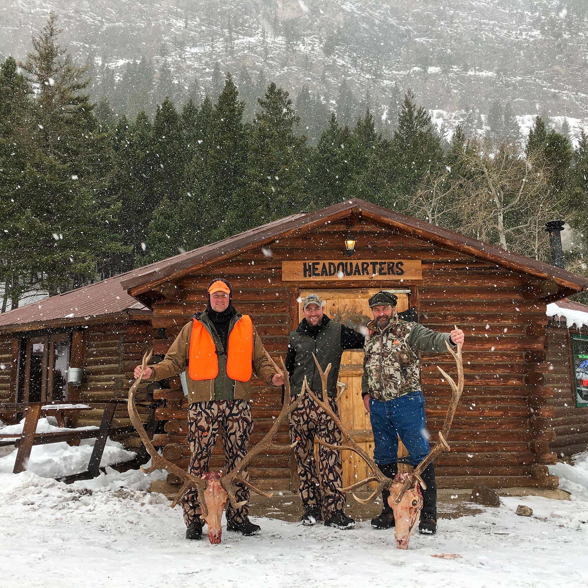 Happy Hunters Montana Sun Canyon Lodge