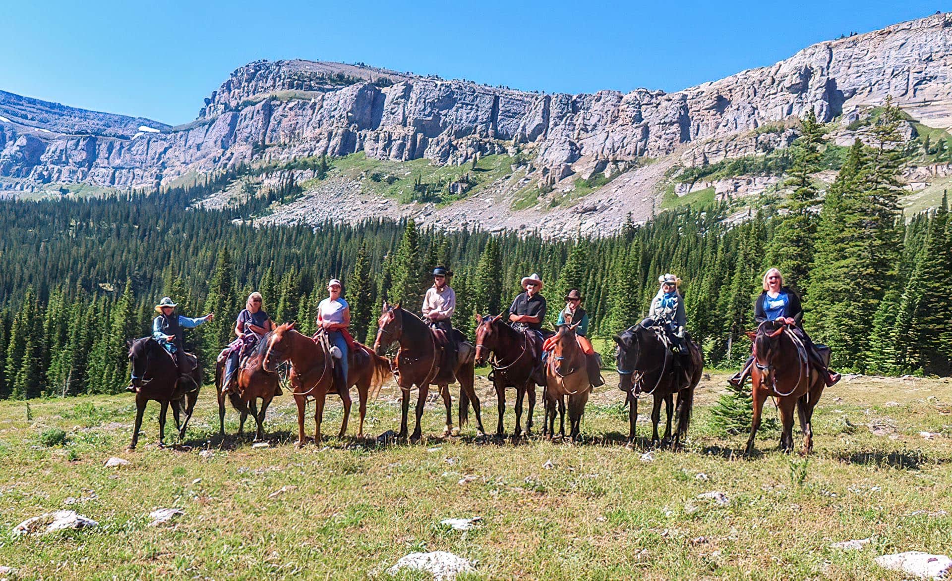Happy Riders Montana Sun Canyon Lodge