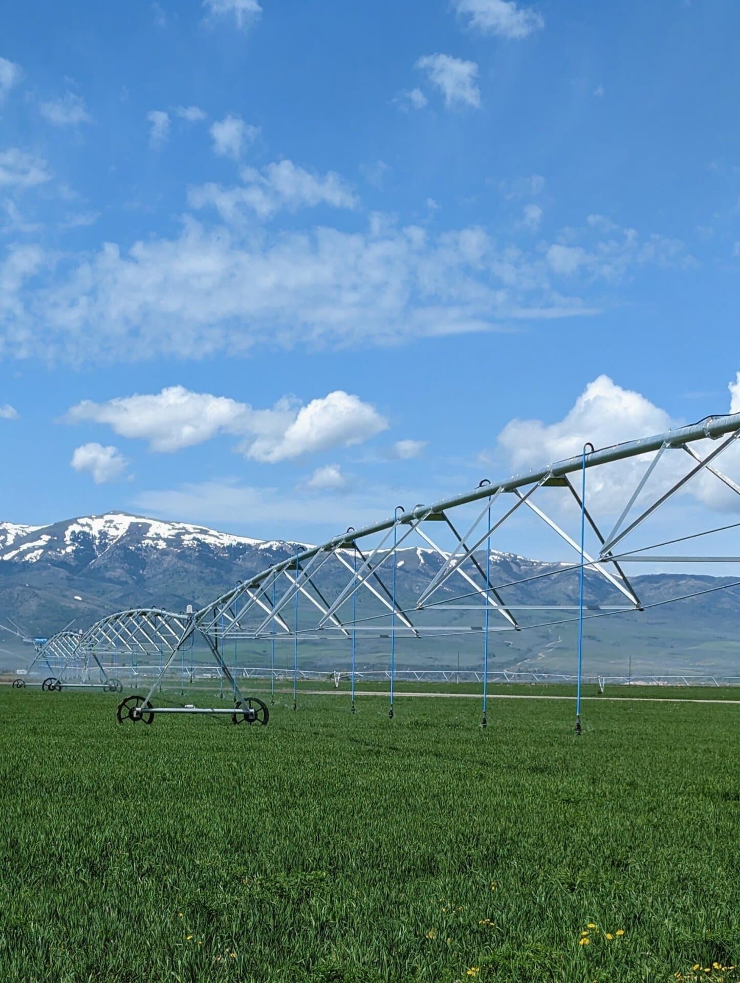 Pivot Irrigation Idaho Flying H Ranch