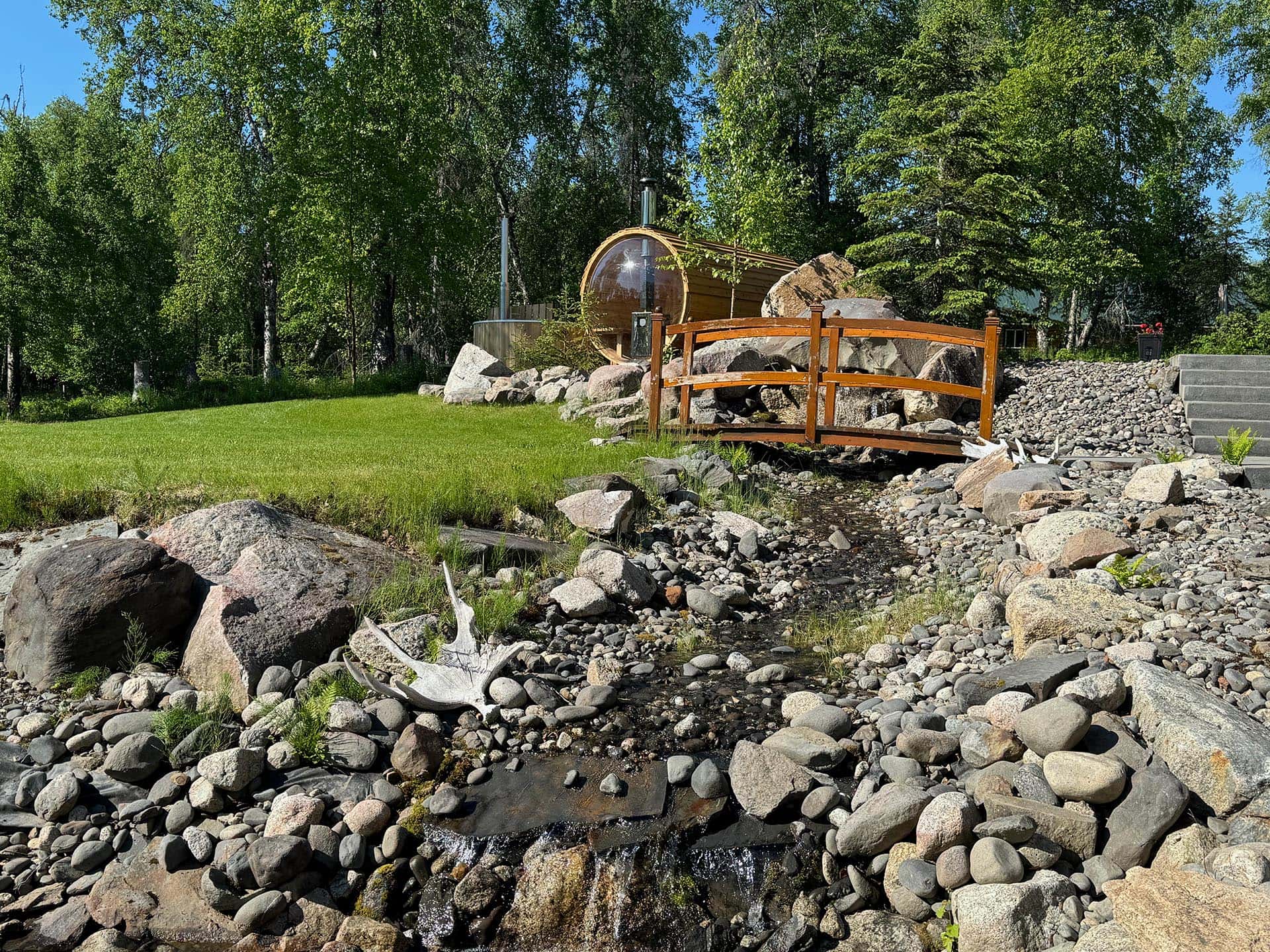 creek alaska shulin lake resort