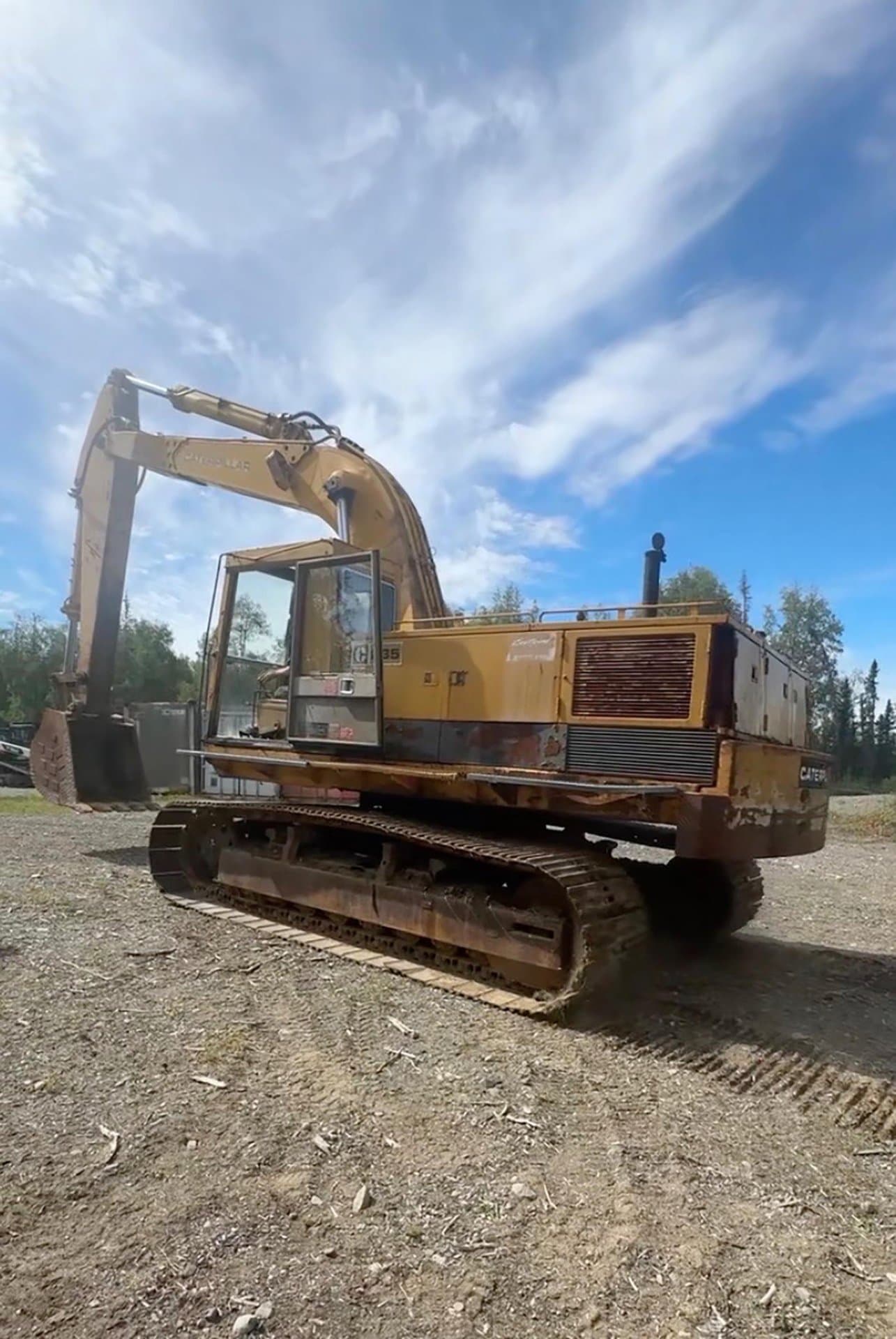 excavator alaska shulin lake resort