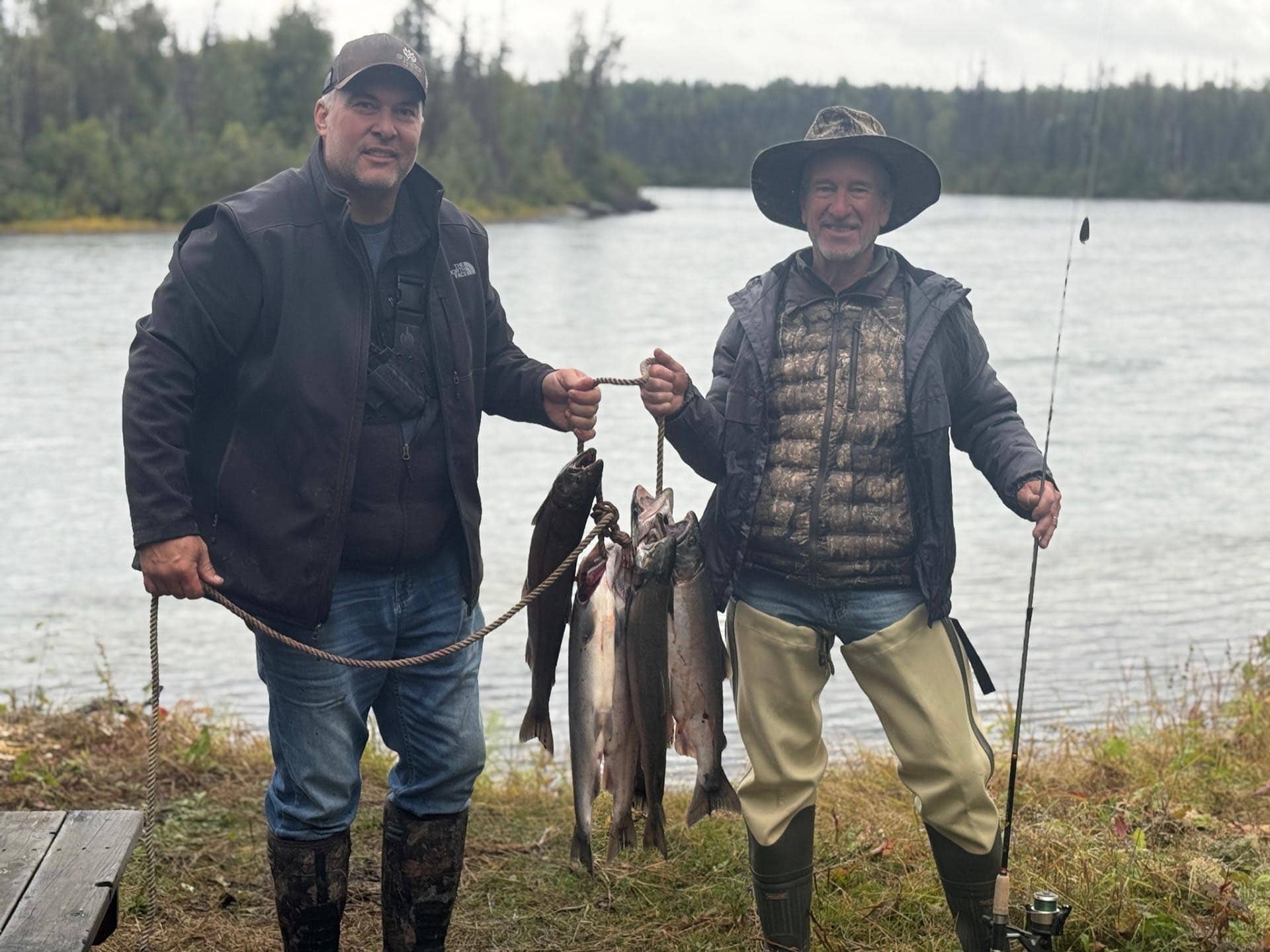fish on line alaska shulin lake resort