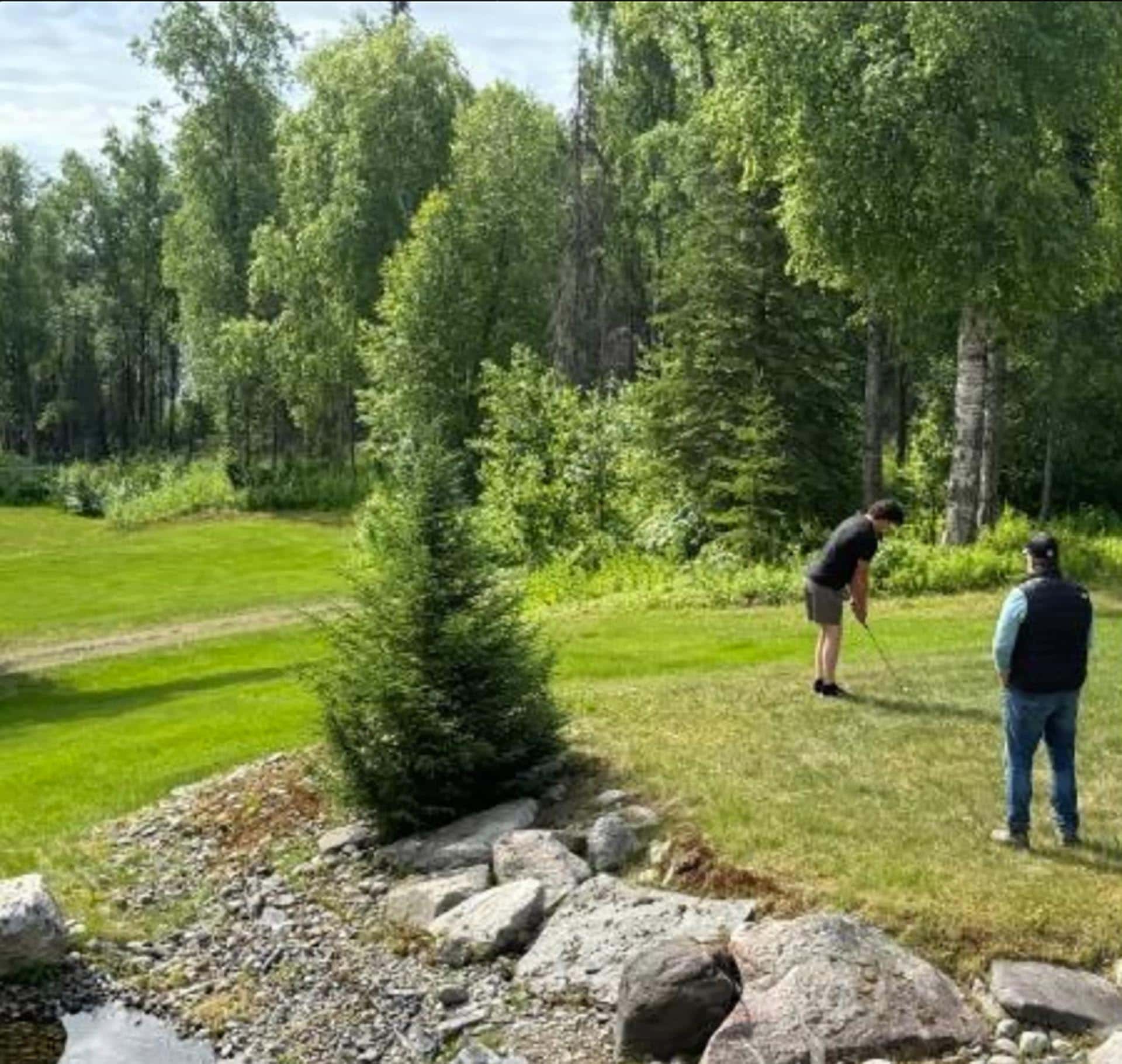 golf alaska shulin lake resort