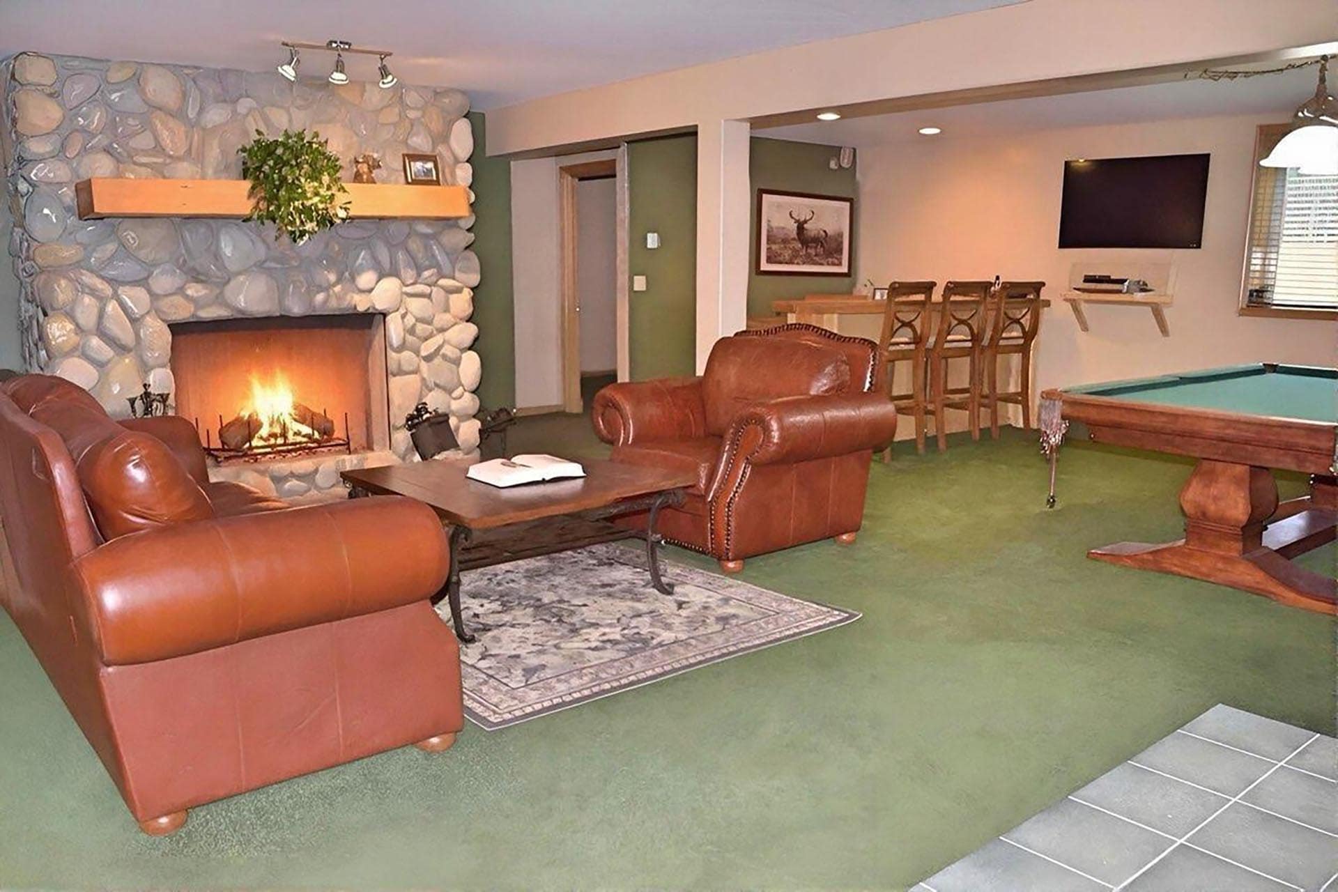 lodge basement alaska shulin lake resort