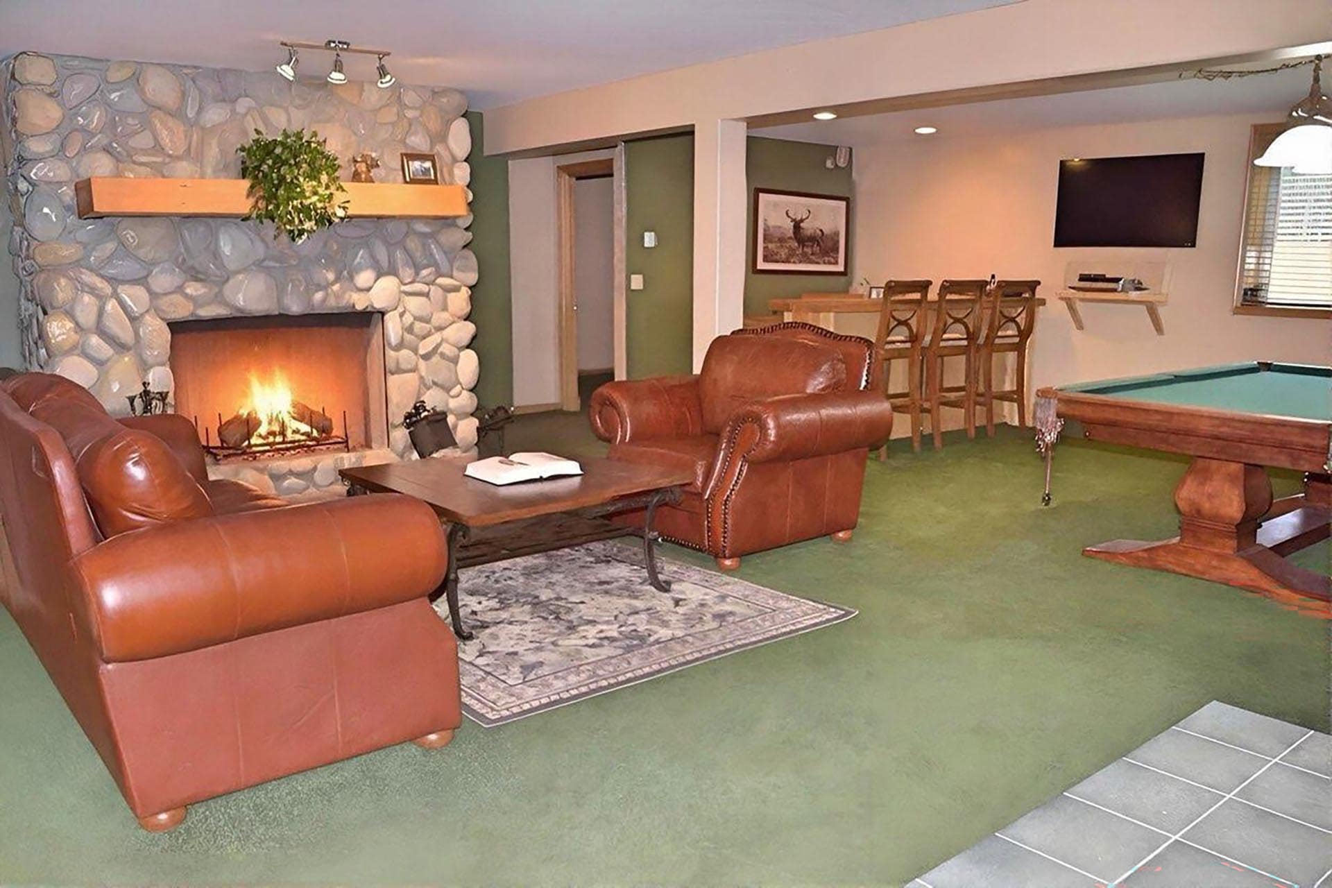 lodge basement alaska shulin lake resort