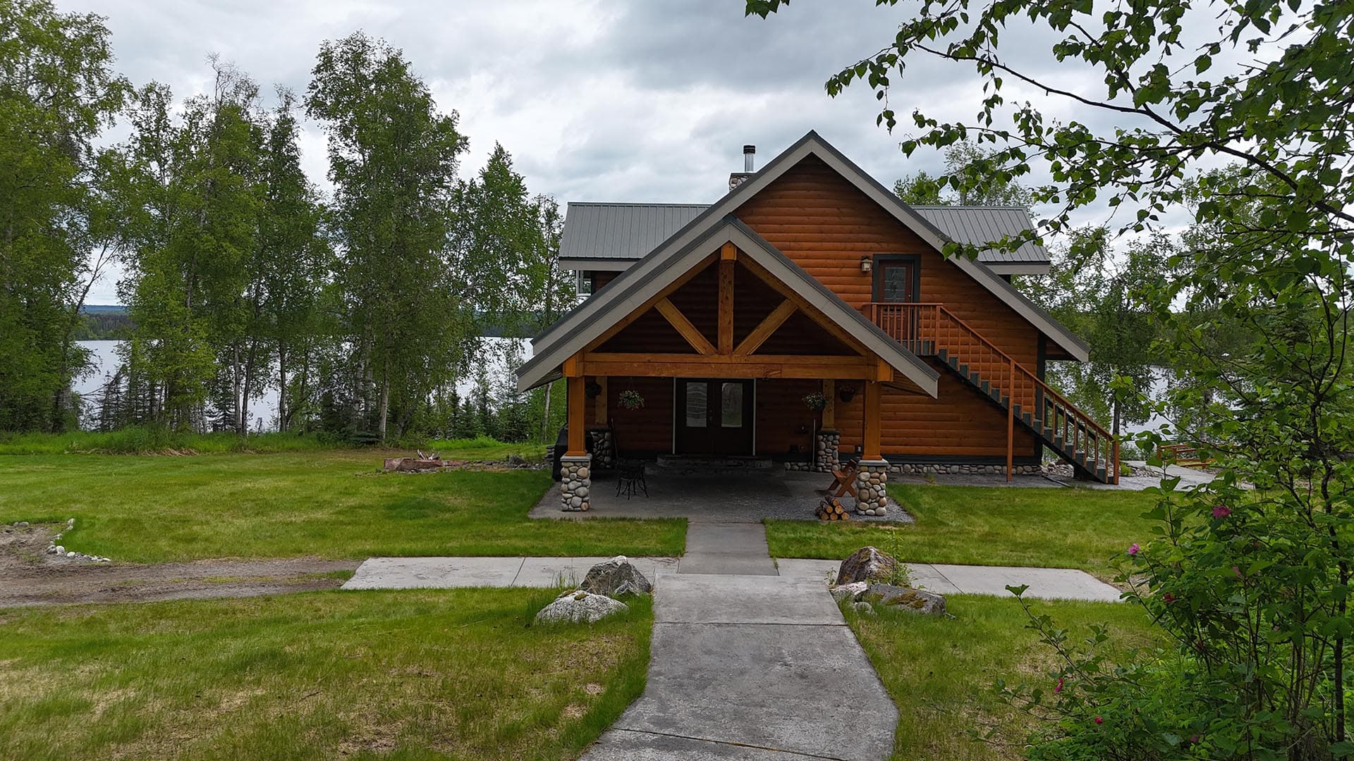 luxury lodge alaska shulin lake resort