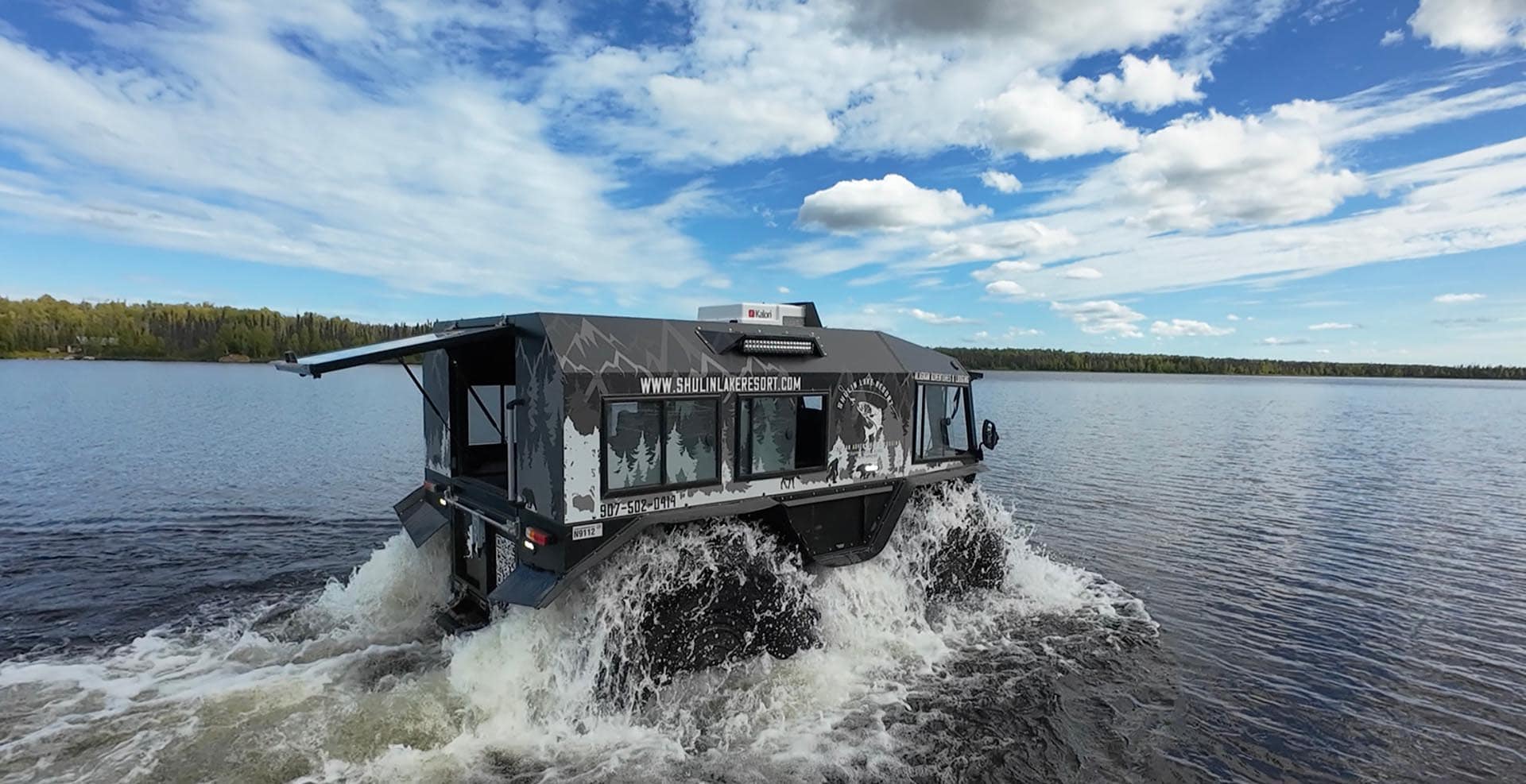 sherp in lake alaska shulin lake resort