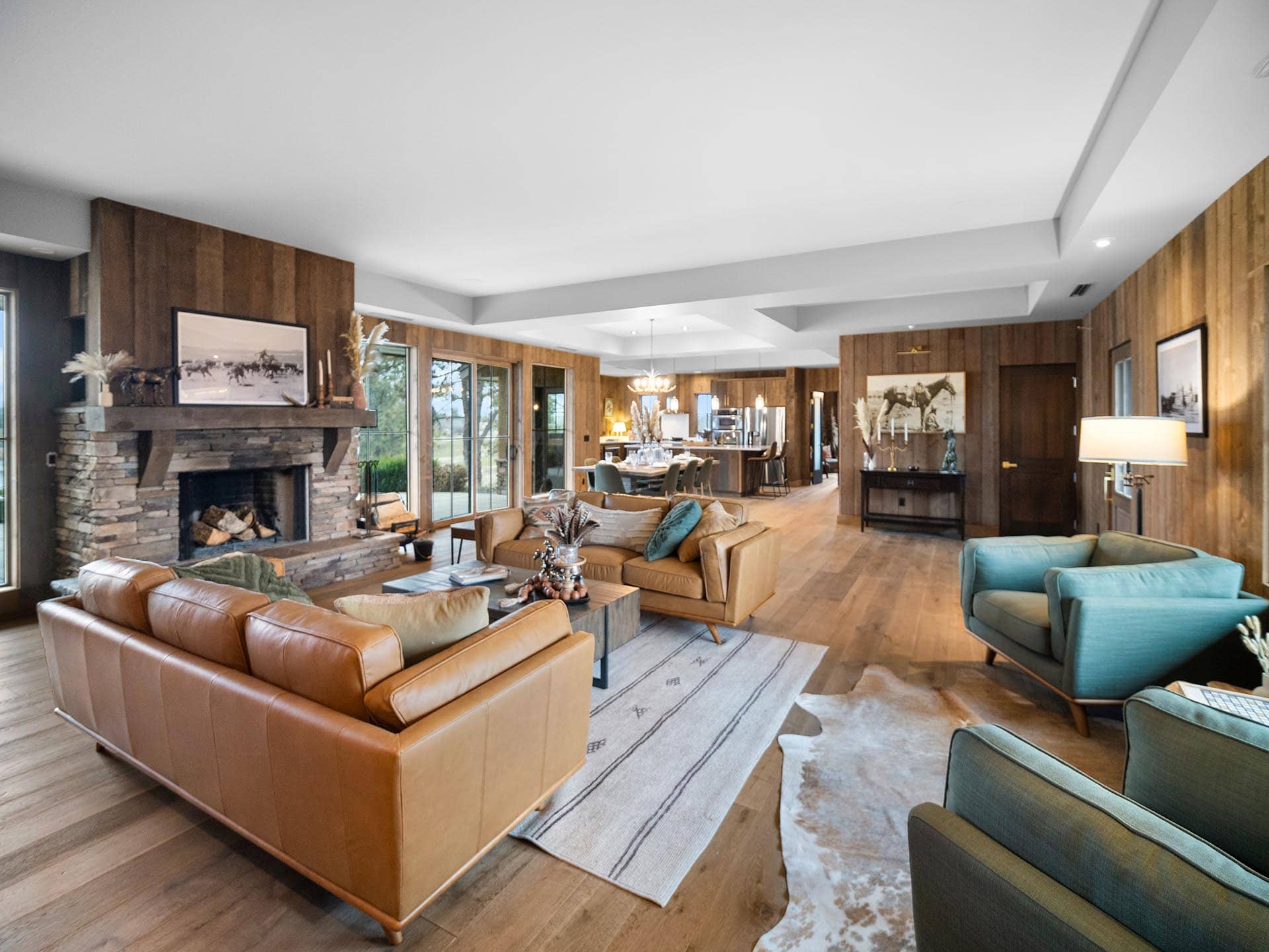 Large LIving Space Washington Stillwater Ranch