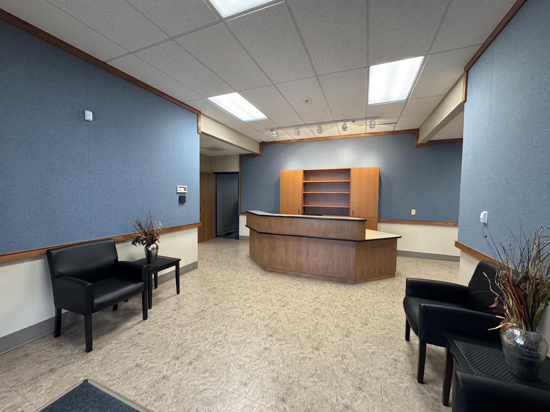 waiting room reception north dakota Highway 22 Industrial office Complex