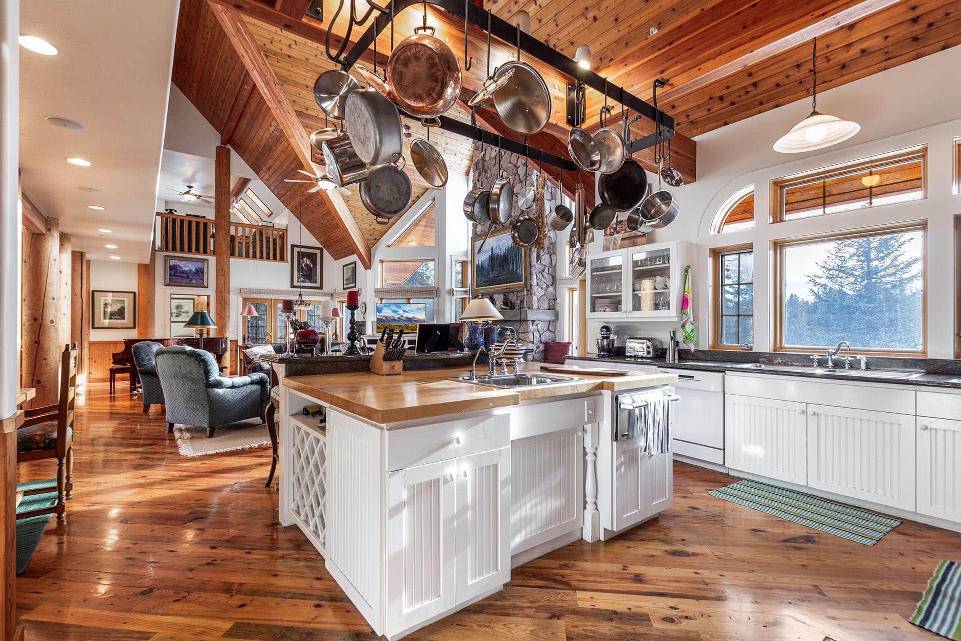 Chef Kitchen Idaho Island Park's Coho Reserve