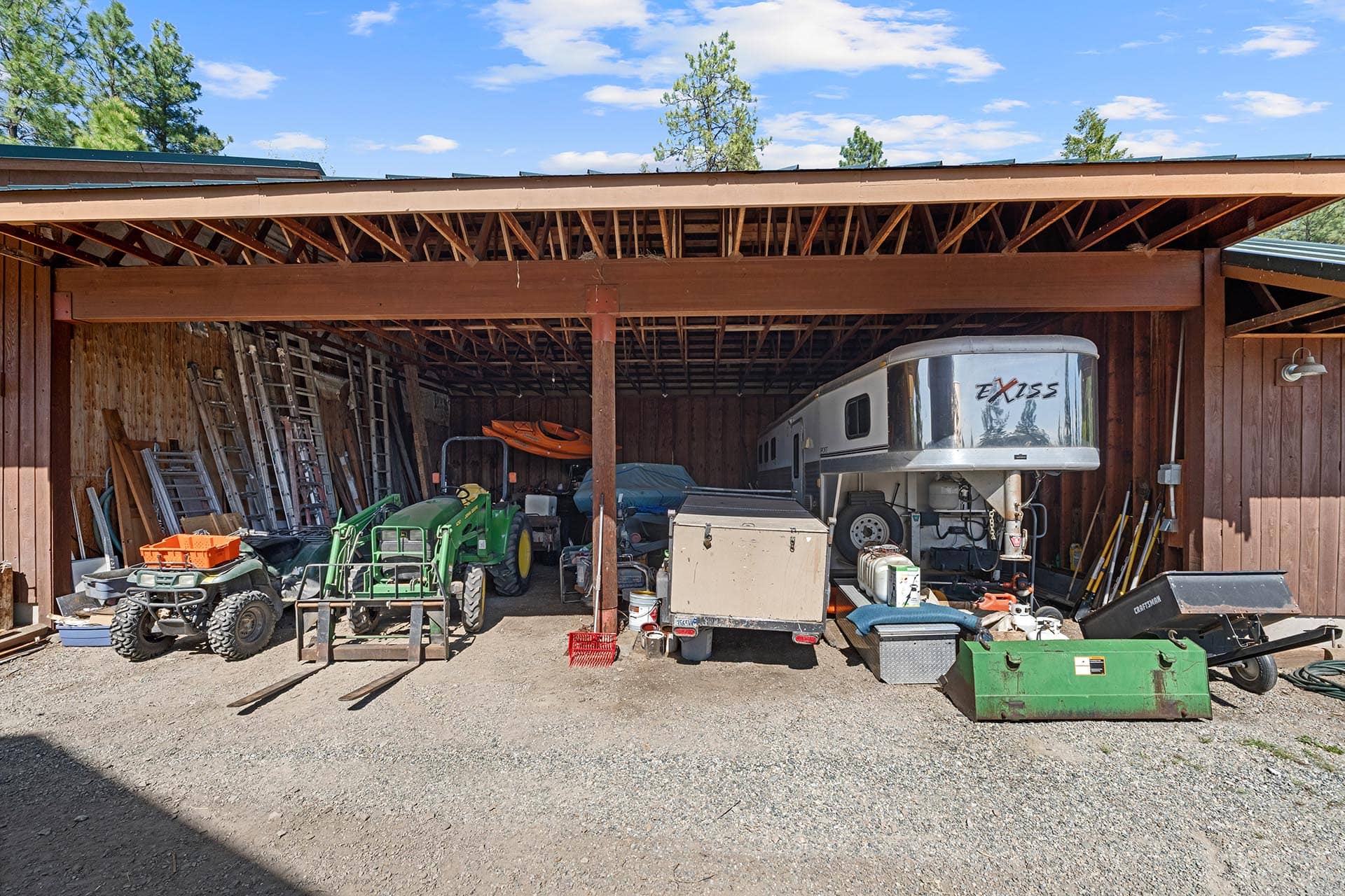Equipment Storage Washington Lost Moose Ranch