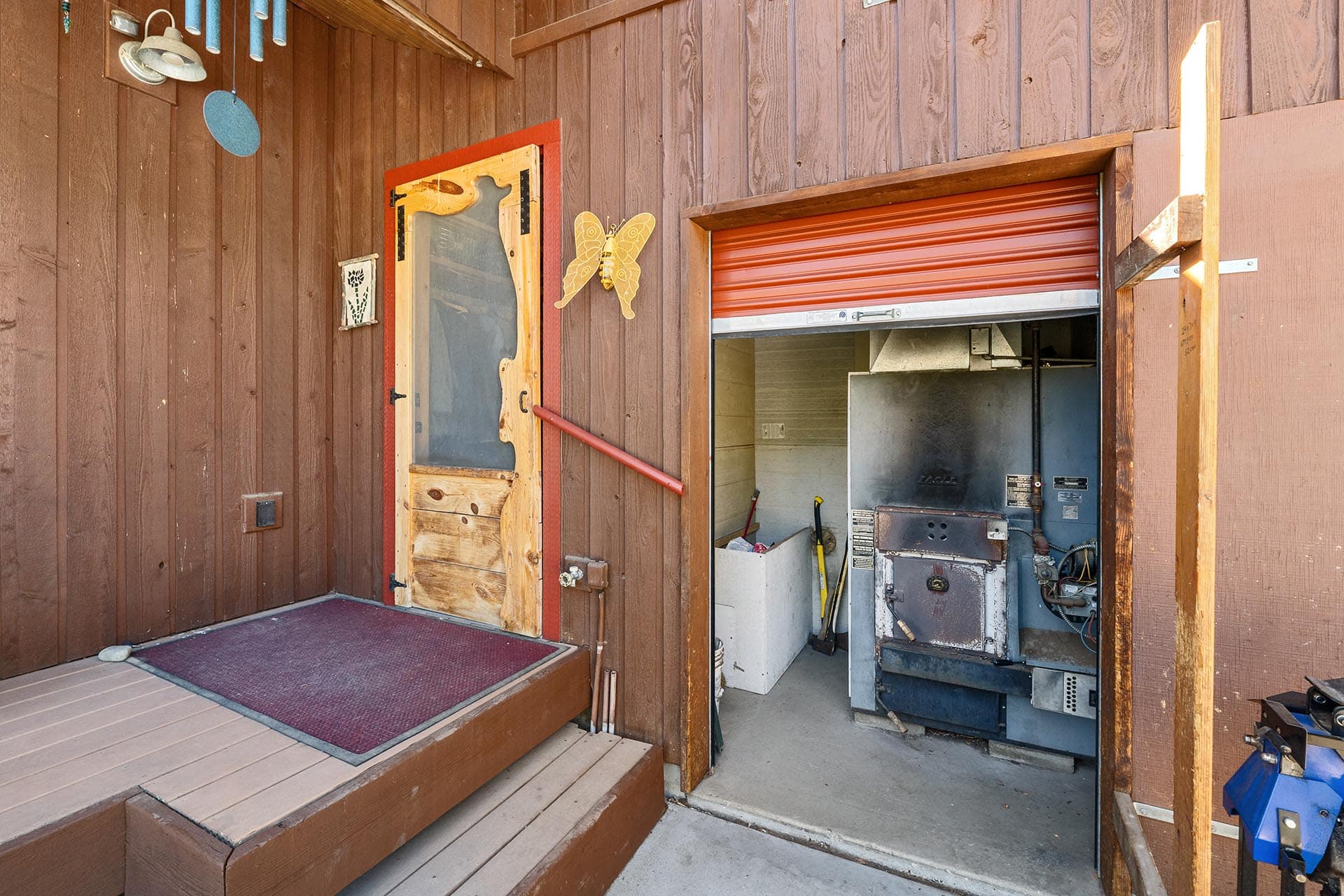 Furnace access Washington Lost Moose Ranch