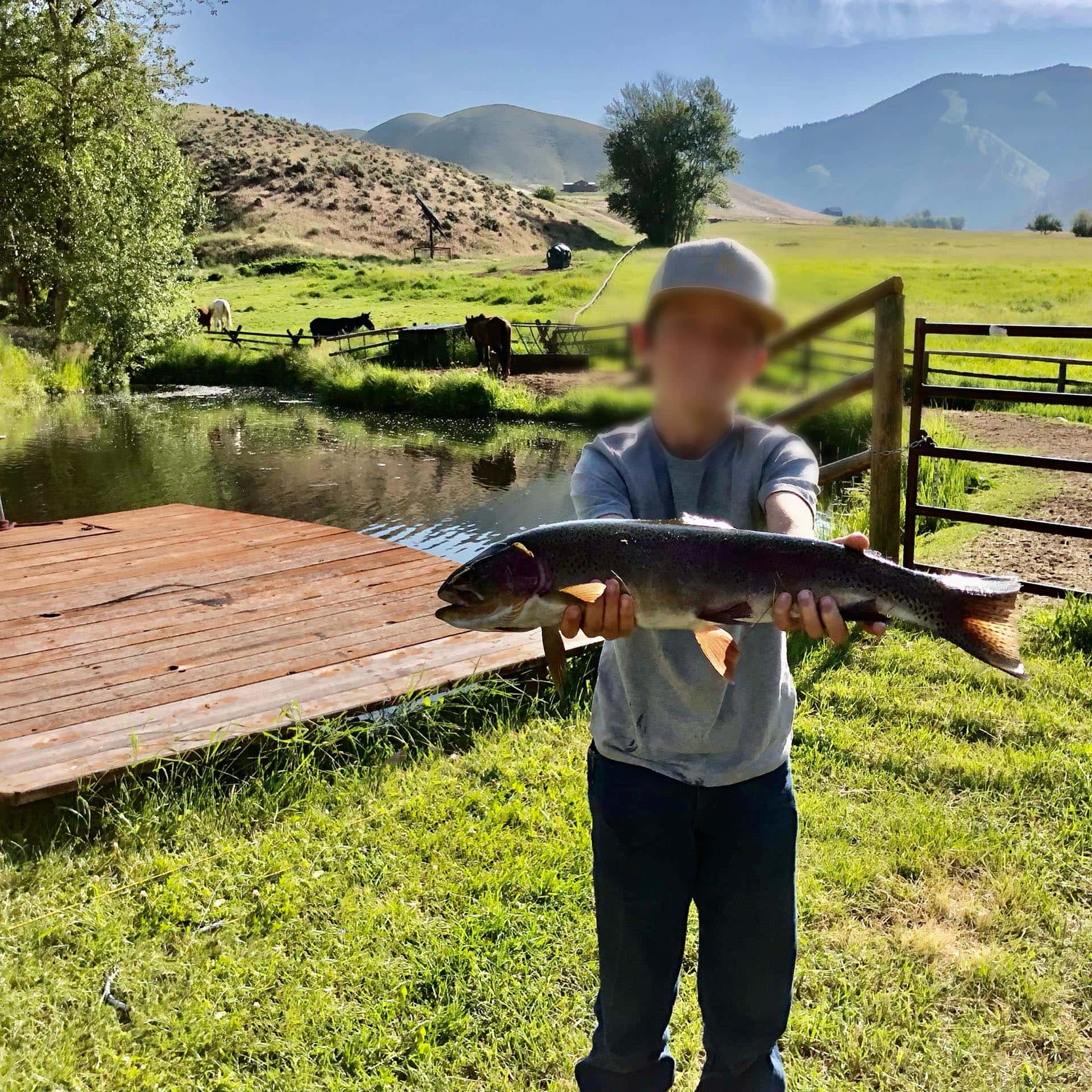 Grip and Grin Idaho North Mountain Ranch