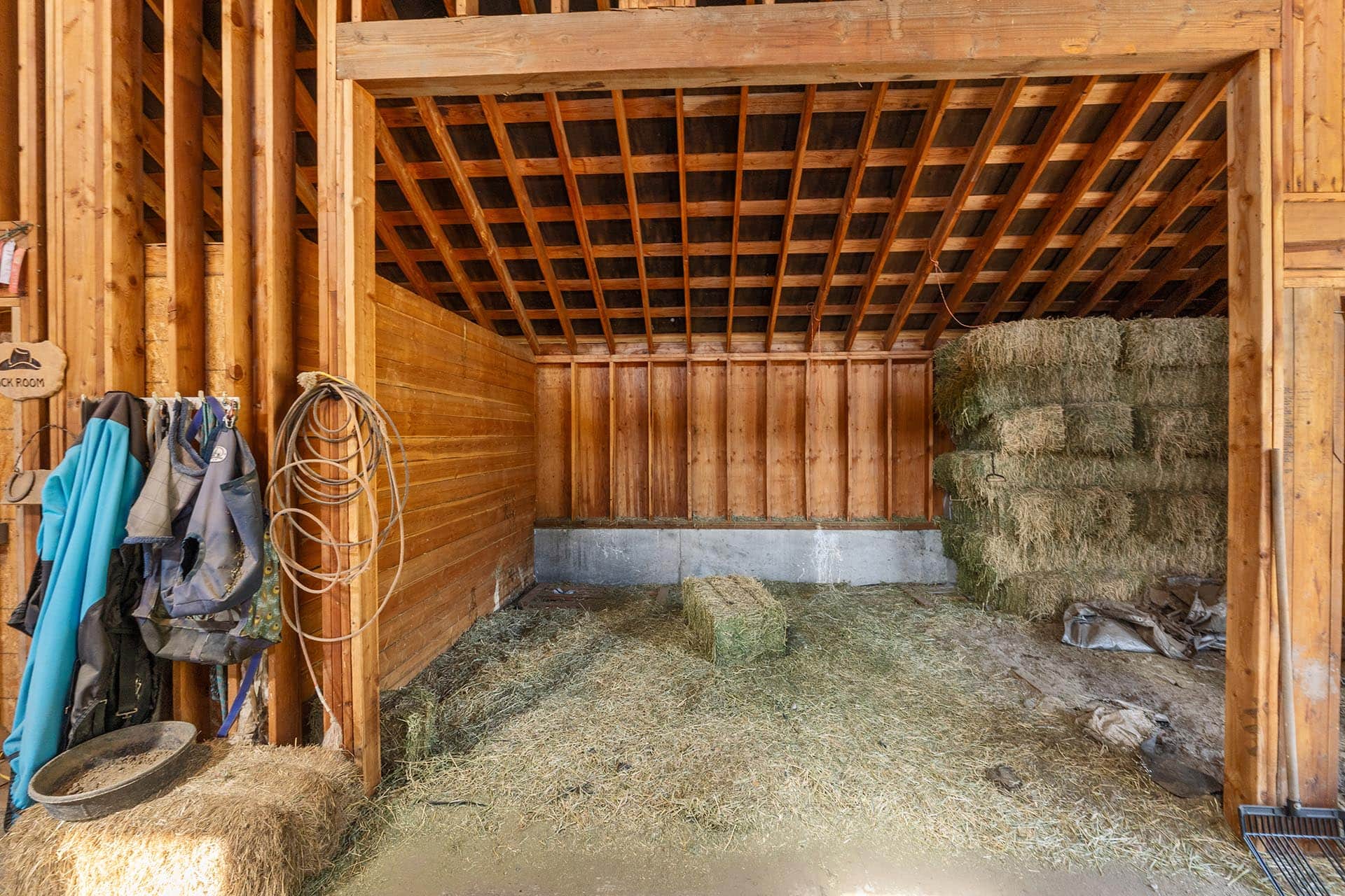 Hay Storage Washington Lost Moose Ranch