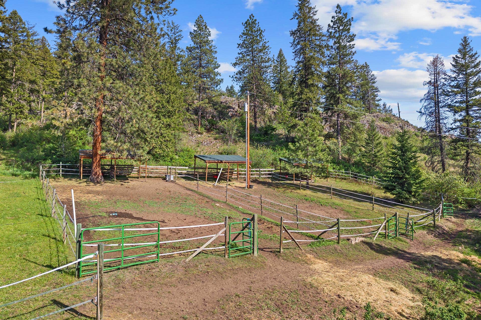 horse turnouts washington lost moose ranch