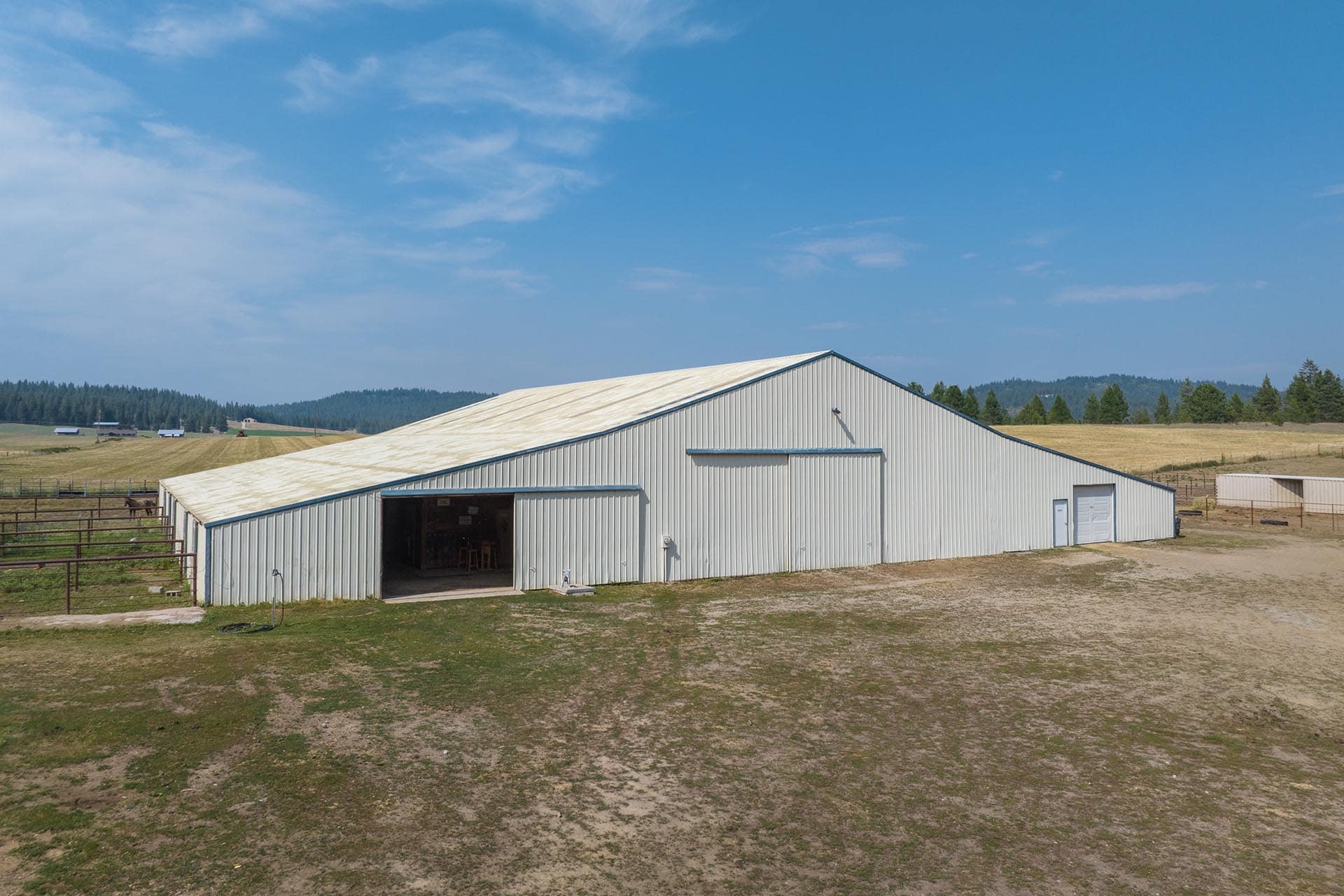 Indoor Riding Arena Eastern Washington Shadow Ridge Stable