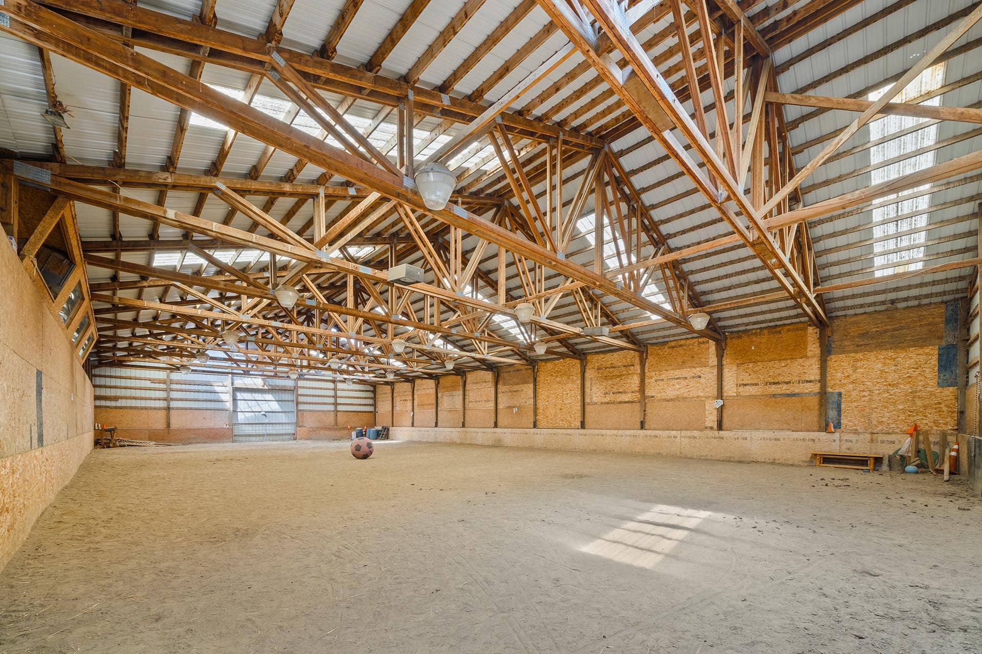 Indoor Riding Sand Arena Eastern Washington Shadow Ridge Stable
