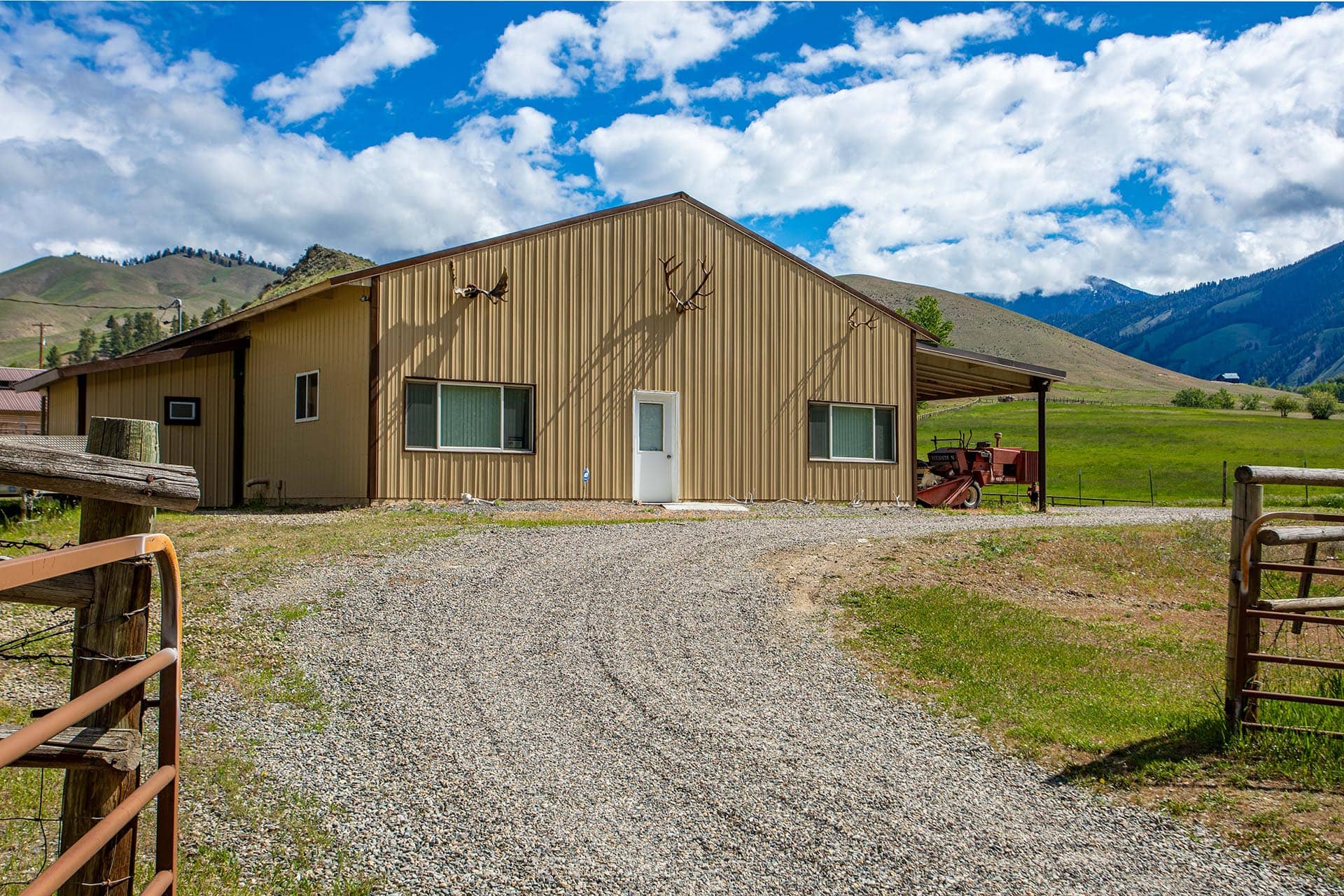 Large Shop Idaho North Mountain Ranch